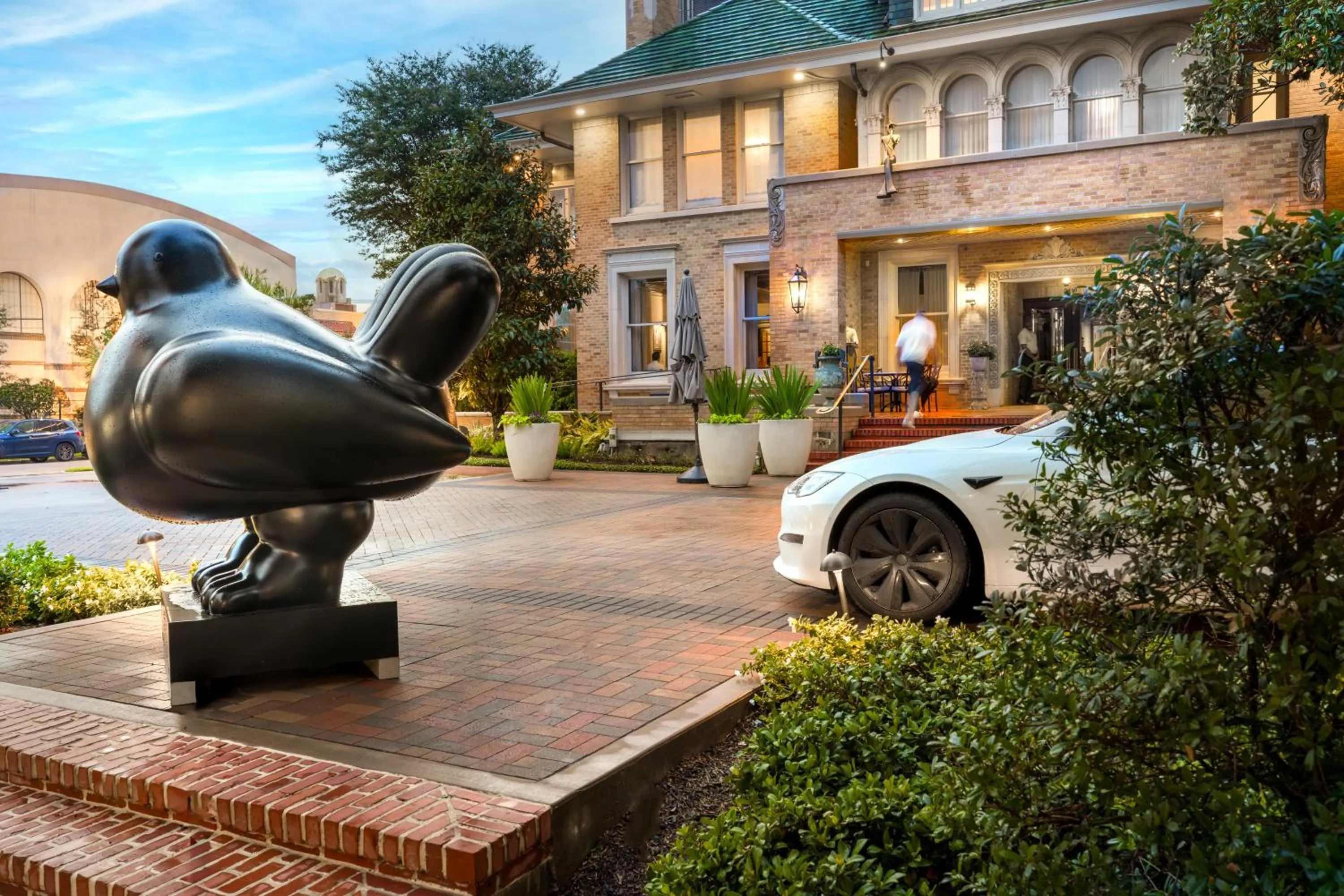 Property building in La Colombe d'Or Hotel