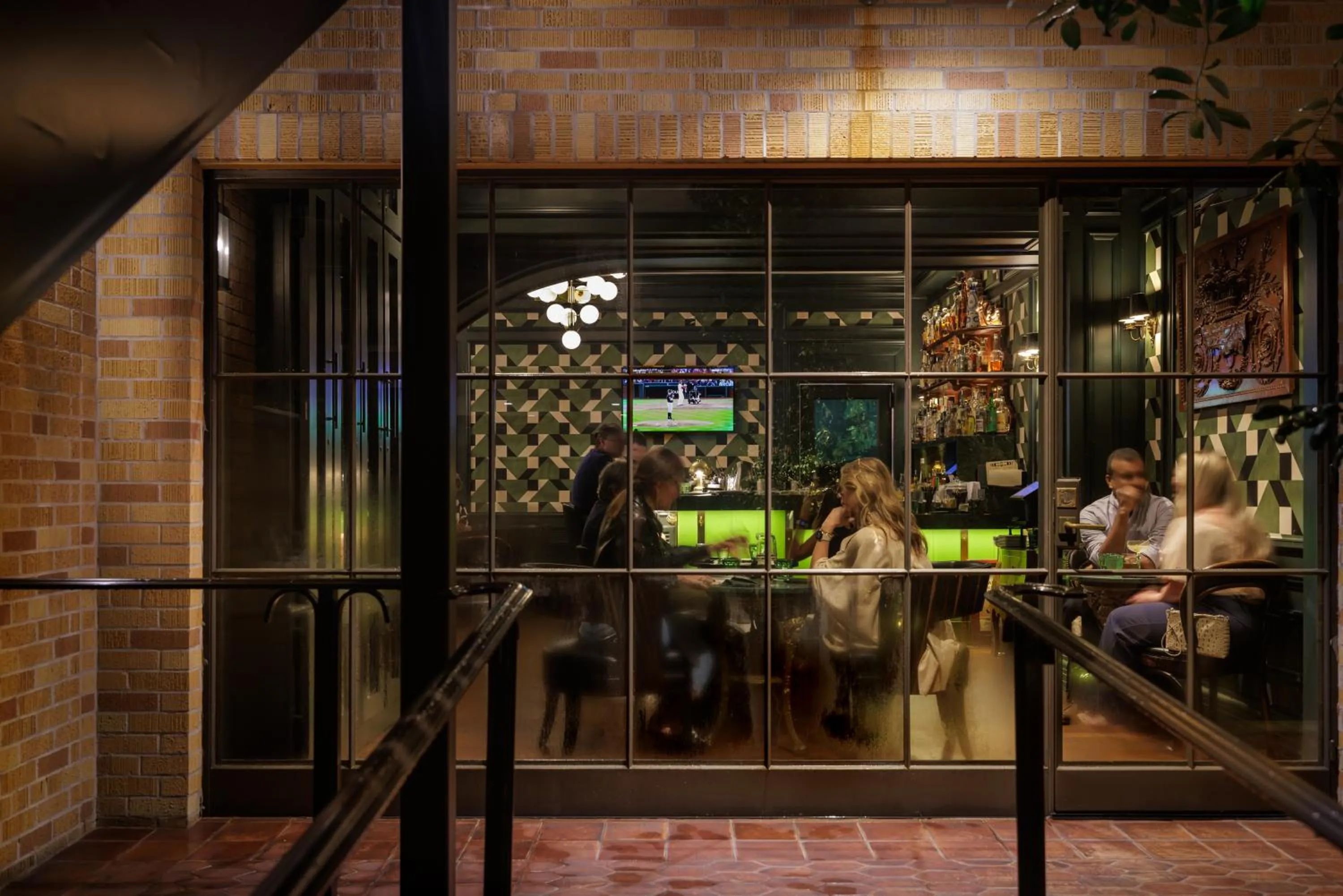 Lounge or bar in La Colombe d'Or Hotel