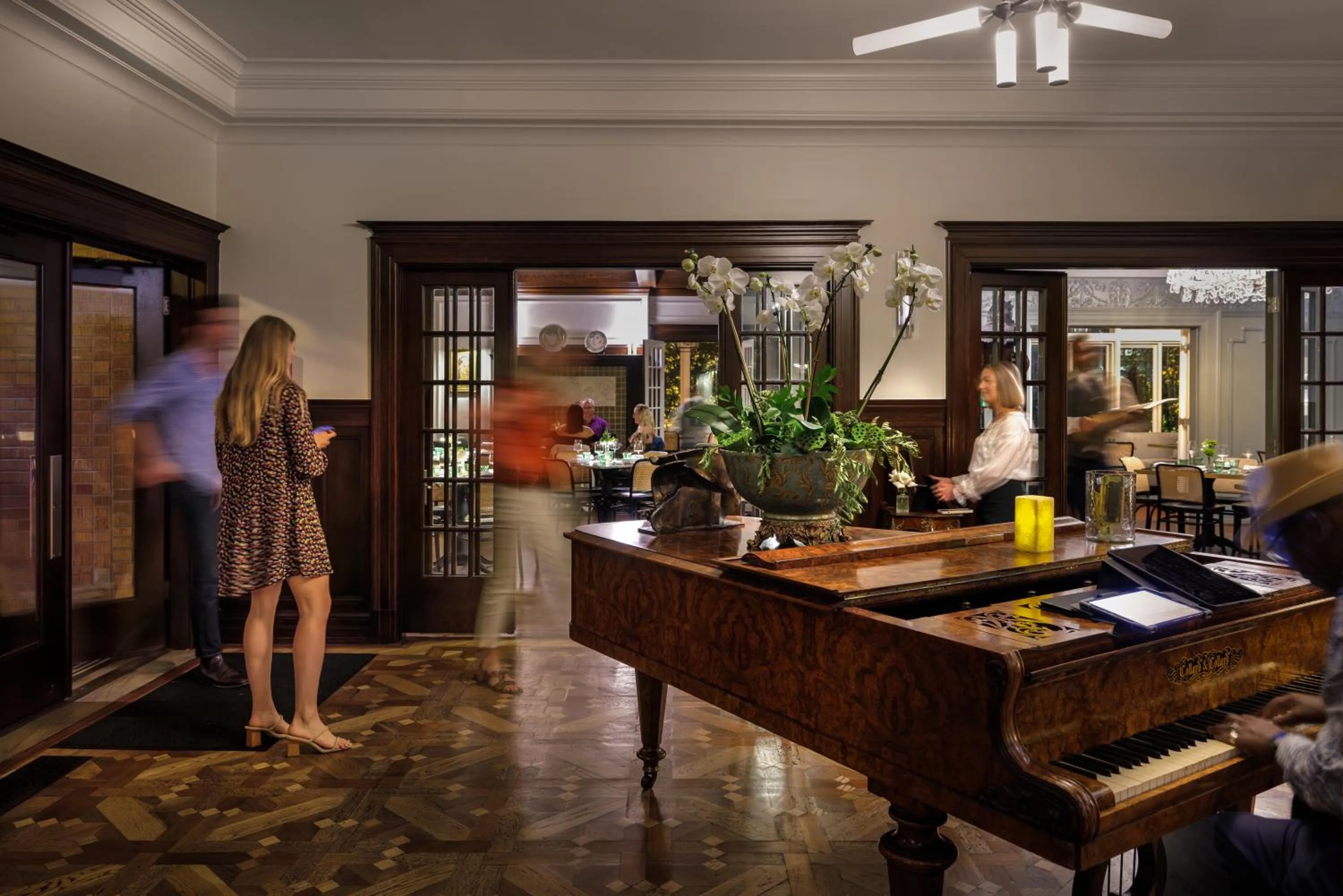 Lobby or reception in La Colombe d'Or Hotel