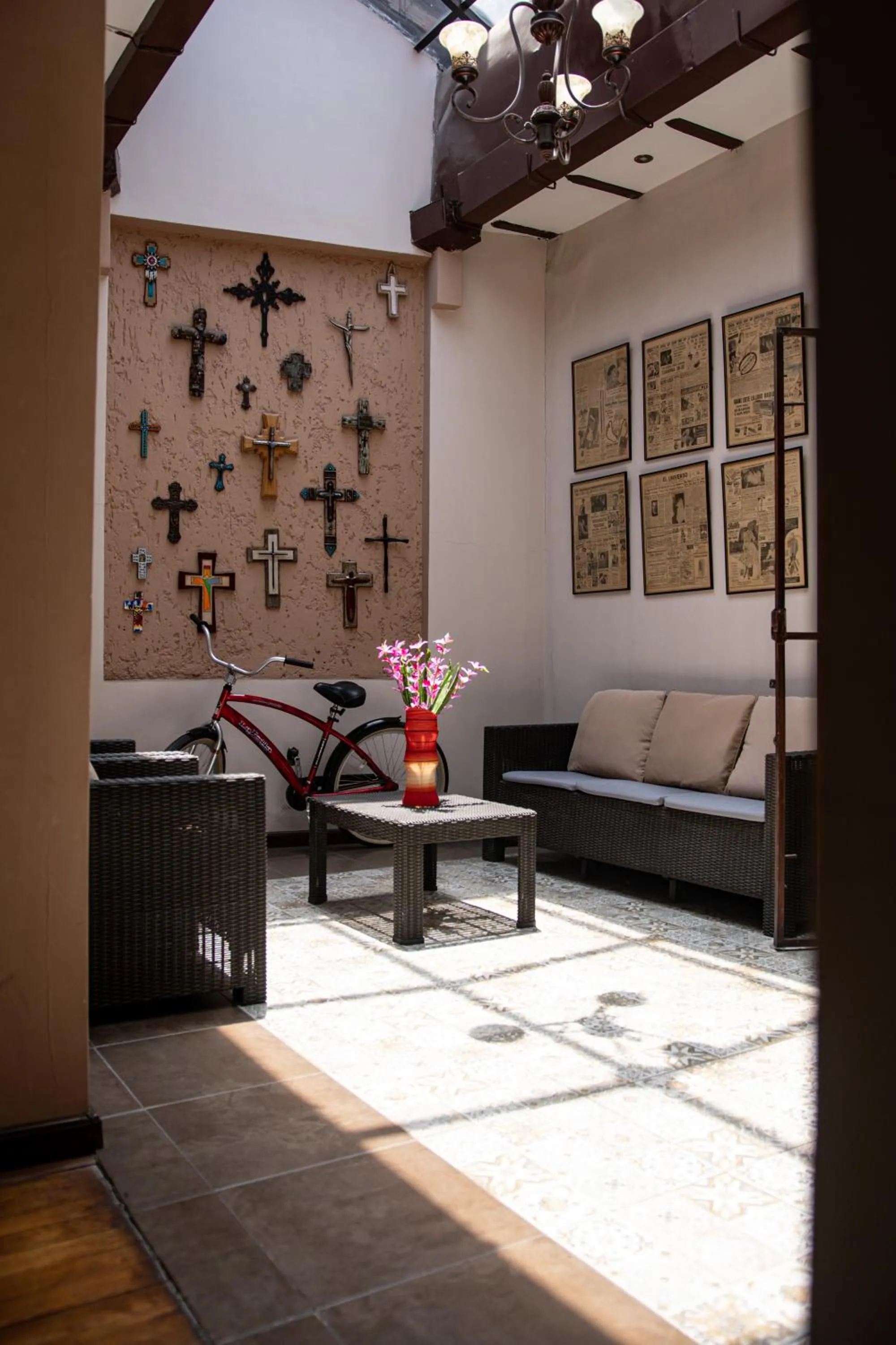 Living room in Hotel San Benito Cuenca