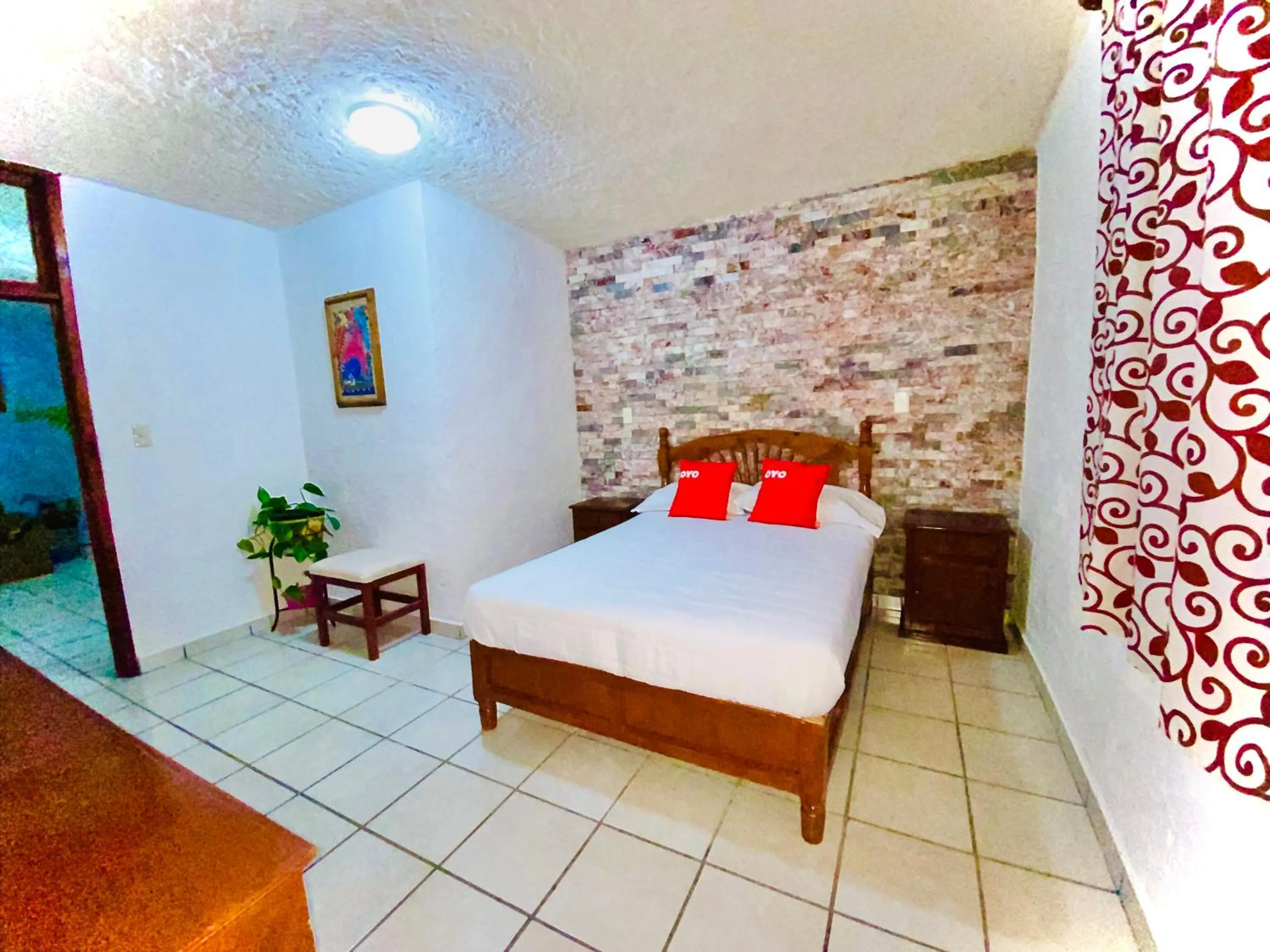 Bed in Hotel Fernando´s