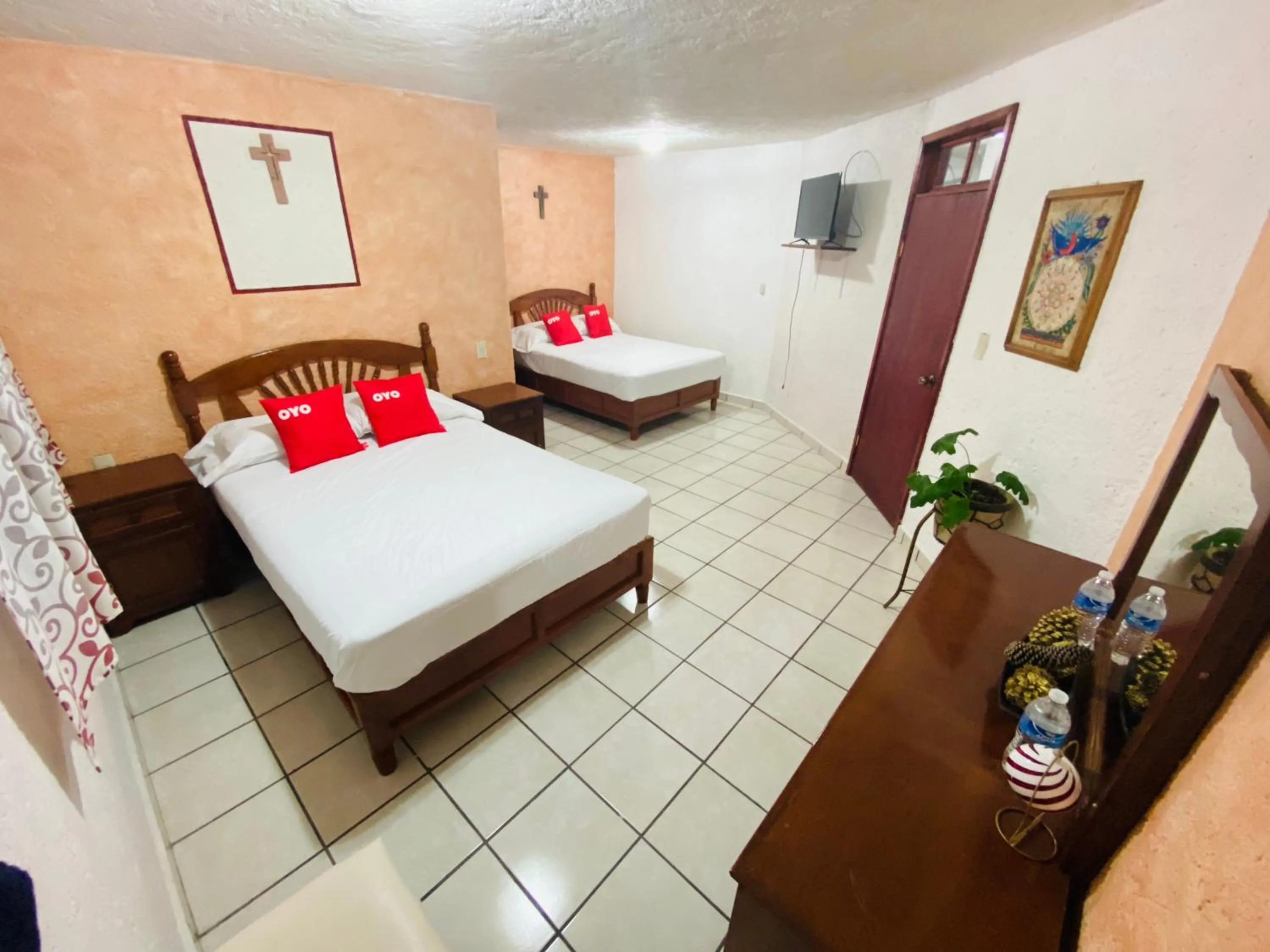 Bed in Hotel Fernando´s