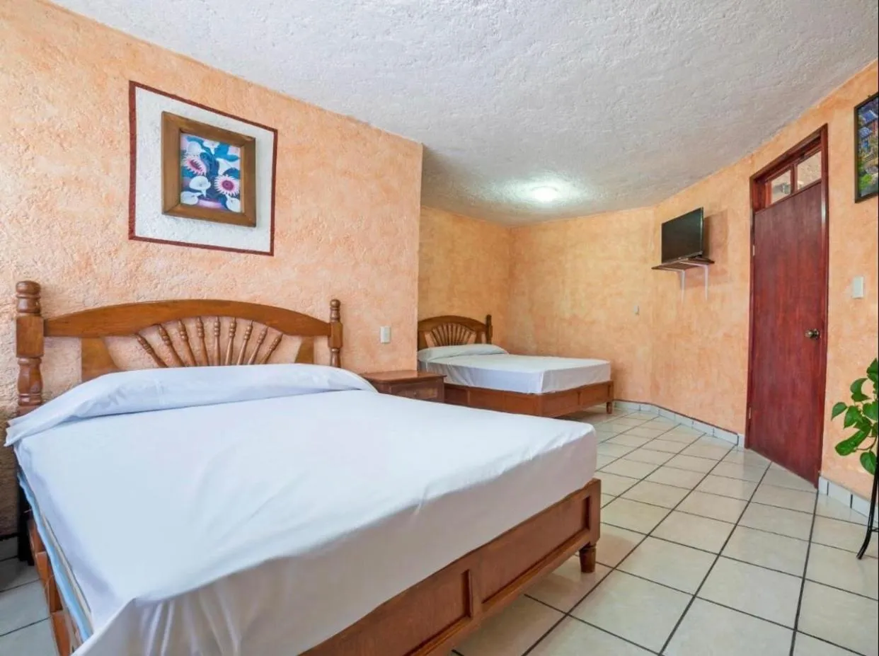 Bed in Hotel Fernando´s