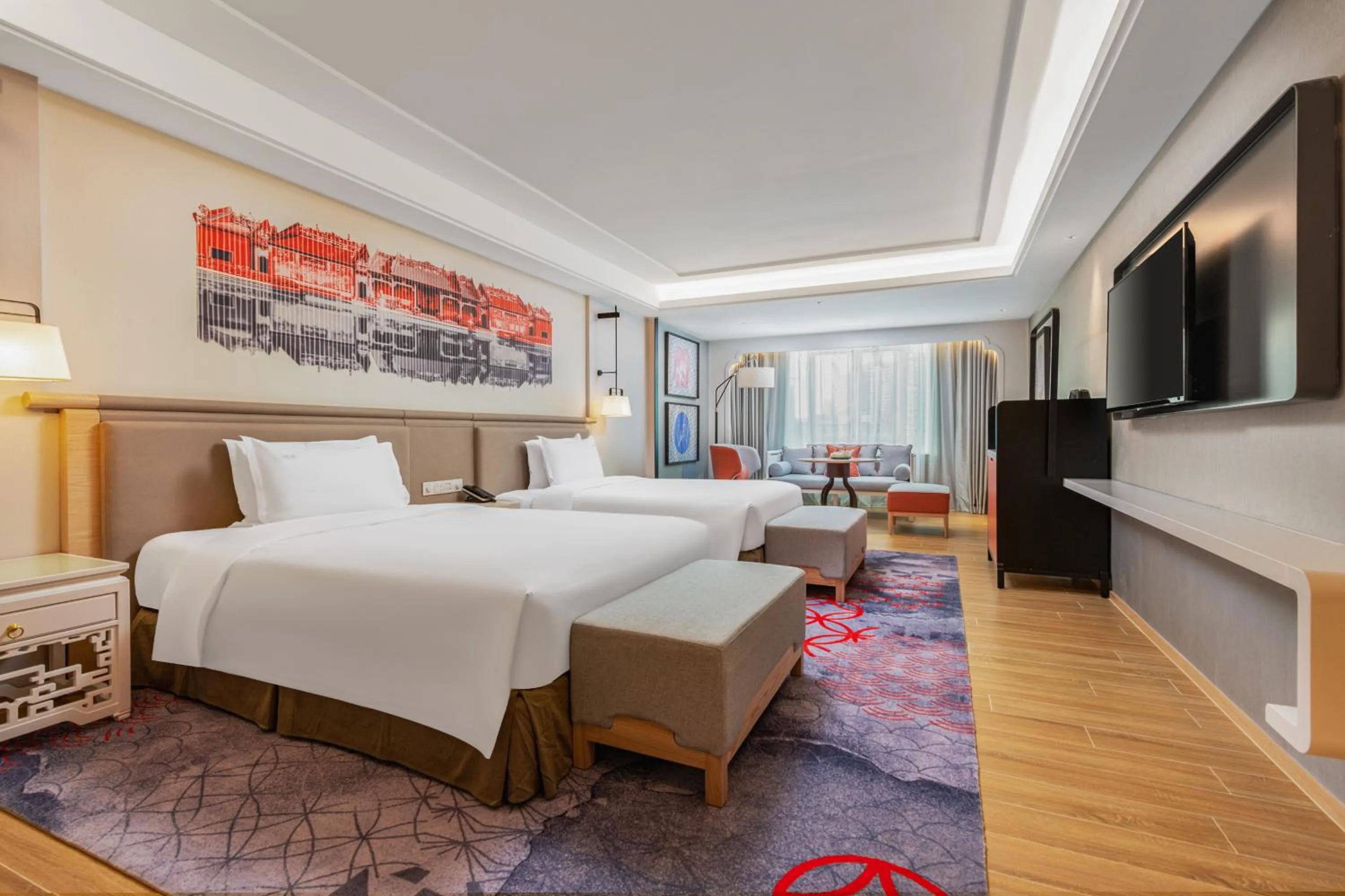 Bed in voco Guangzhou Shifu by IHG