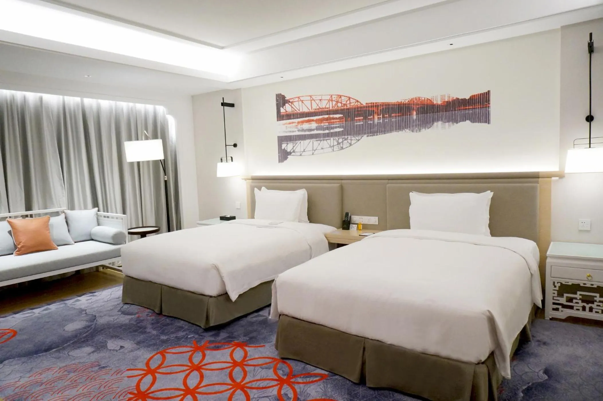 Bed in voco Guangzhou Shifu by IHG
