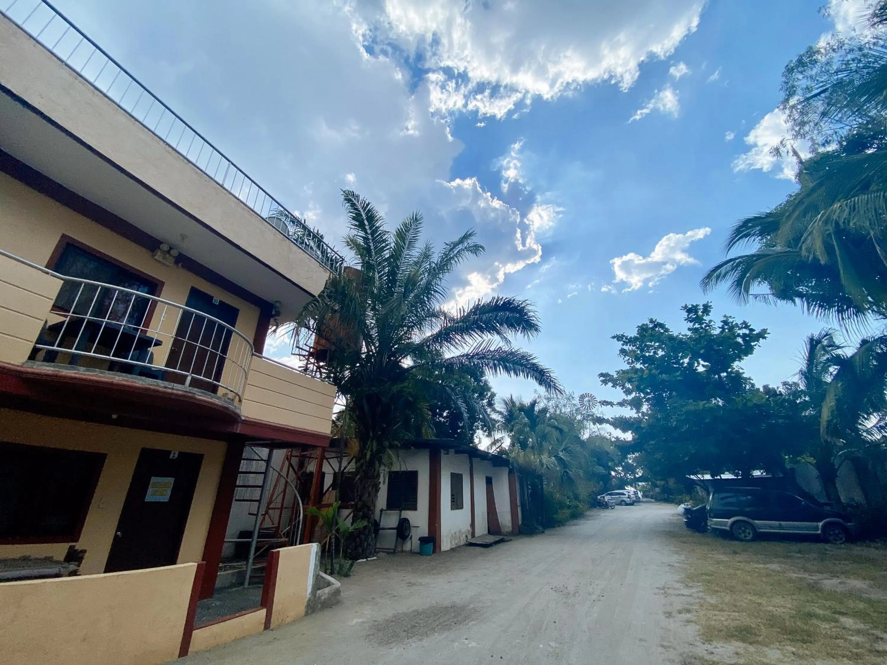 Property building in RedDoorz Hostel at Megans Paradisio Beach Resort