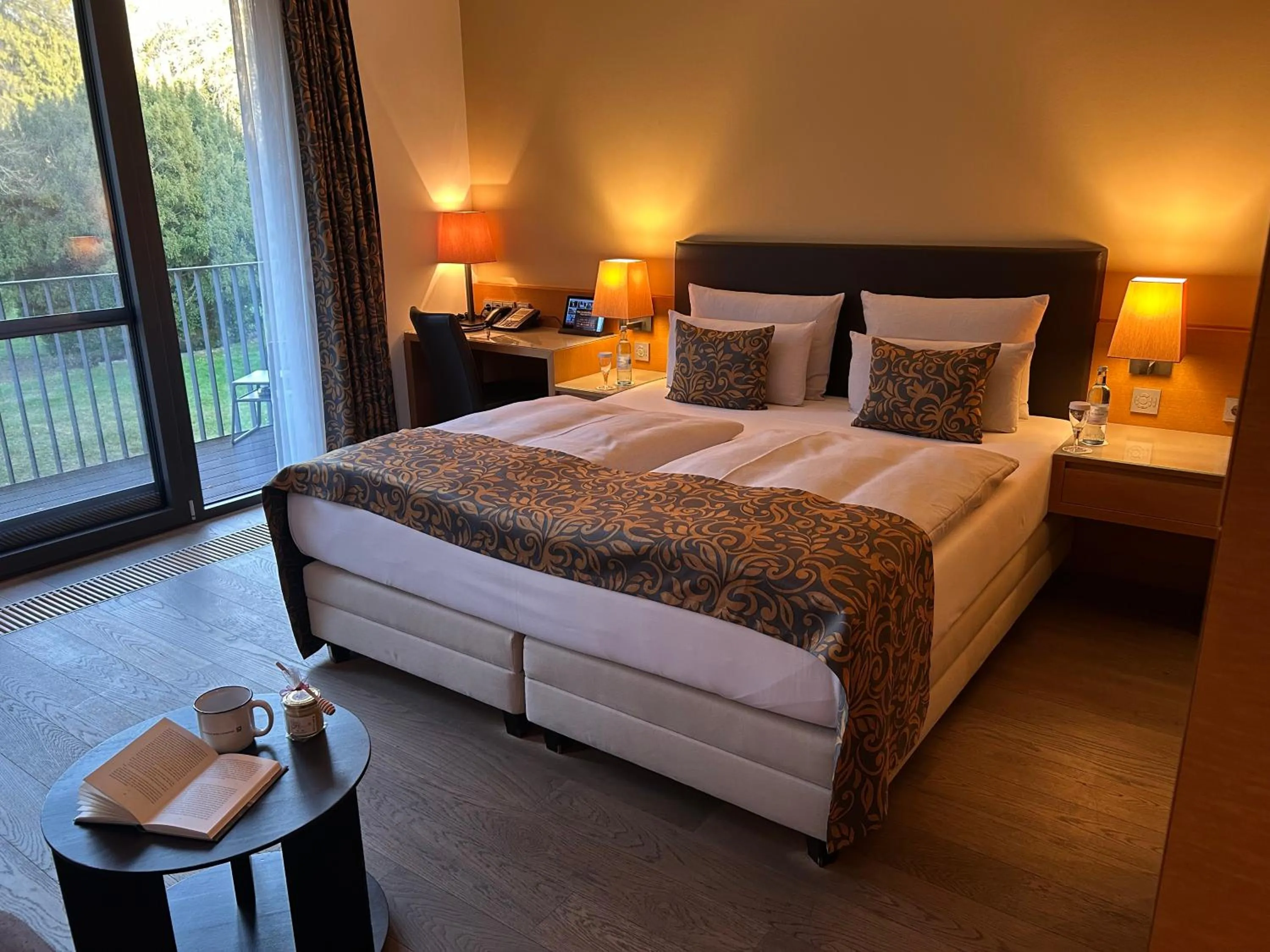 Photo of the whole room, Bed in Schlossgut Gross Schwansee