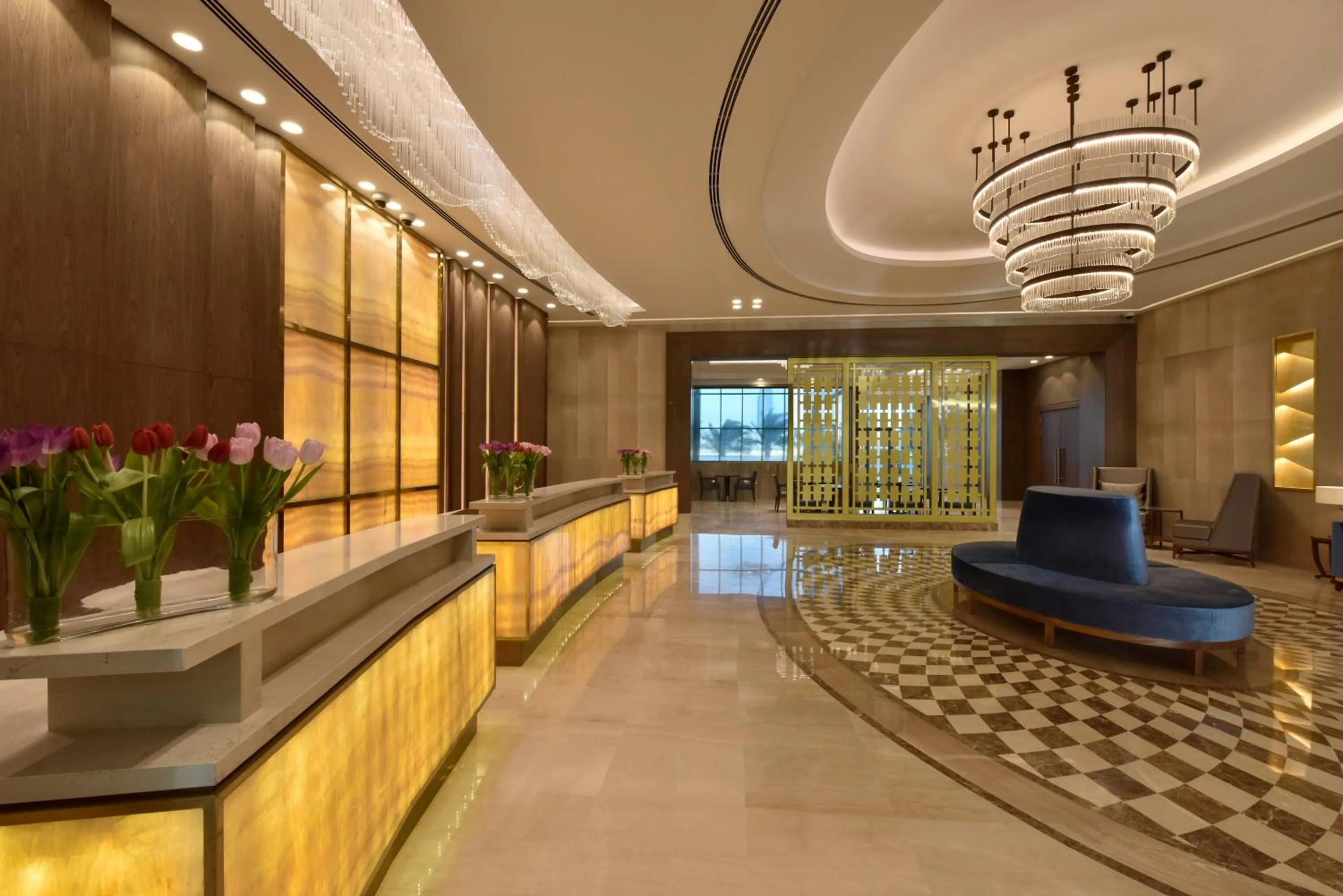 Lobby or reception in Grand Swiss-Belhotel Waterfront Seef