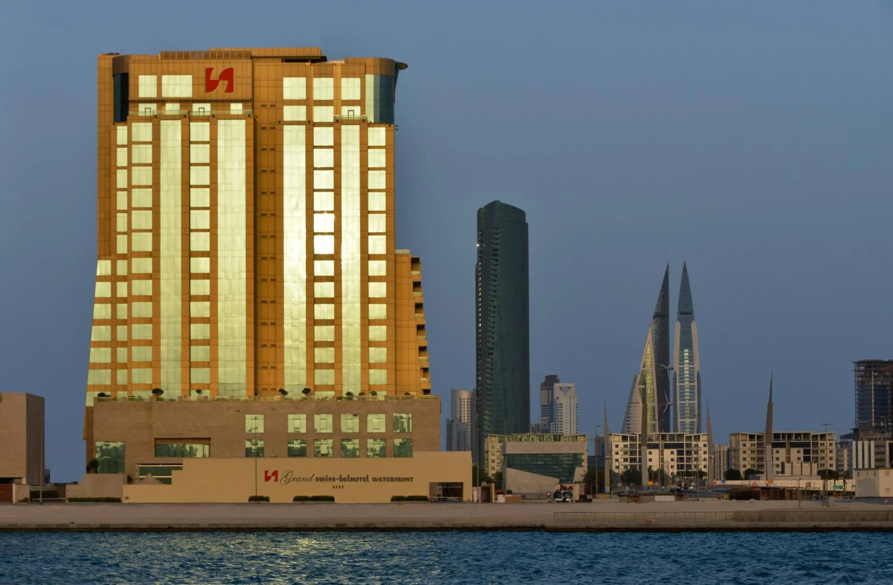 Property building in Grand Swiss-Belhotel Waterfront Seef