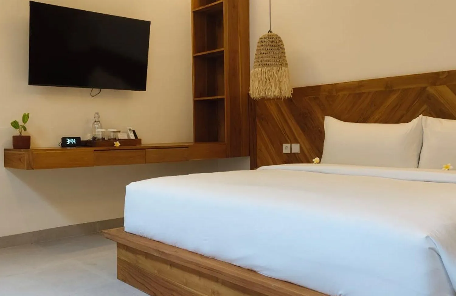Bed in The Eight Villa & Rooms Bali - Seminyak