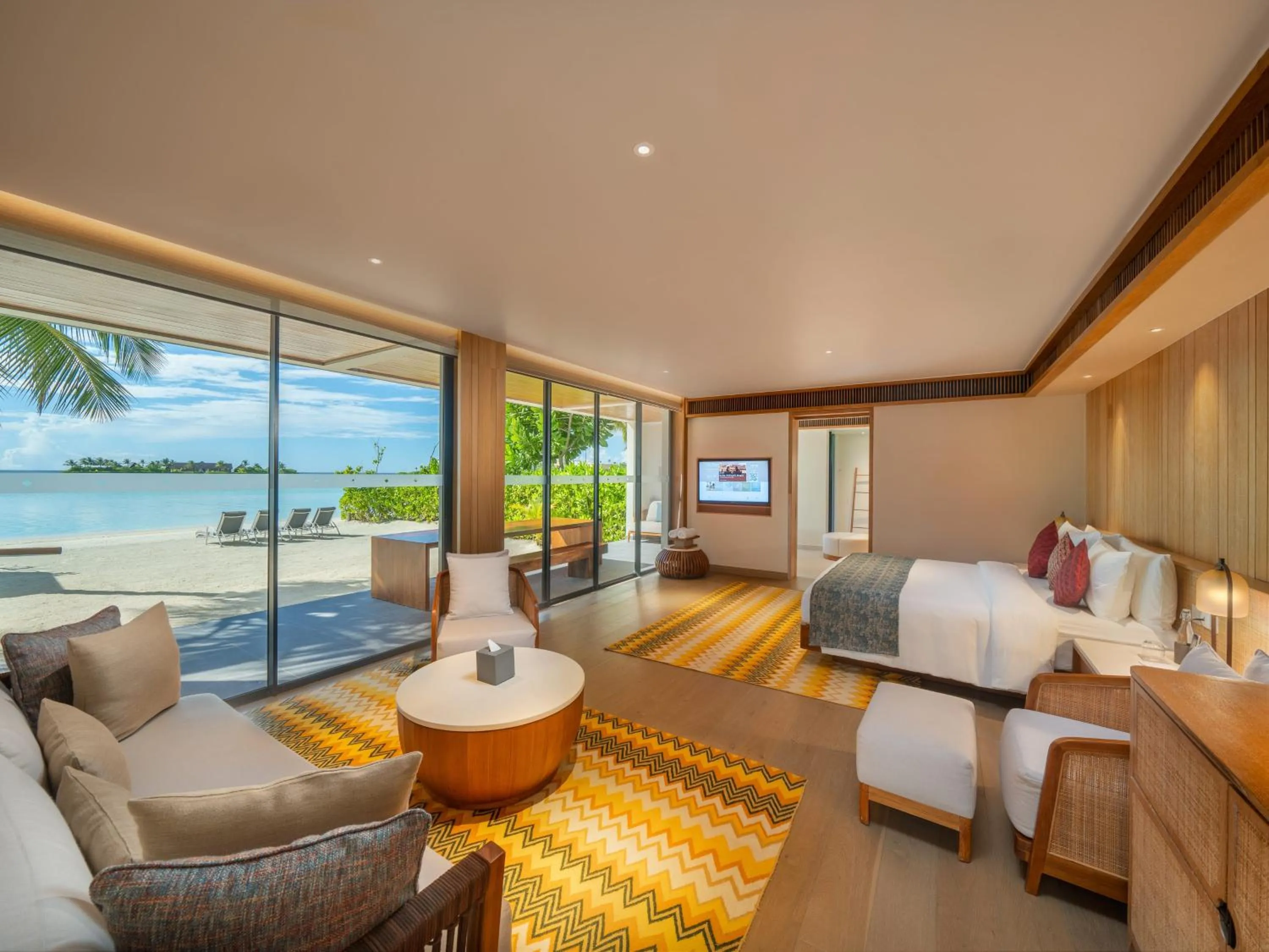 Bed in Kuda Villingili Maldives, Free Return Transfers 03 nights & above