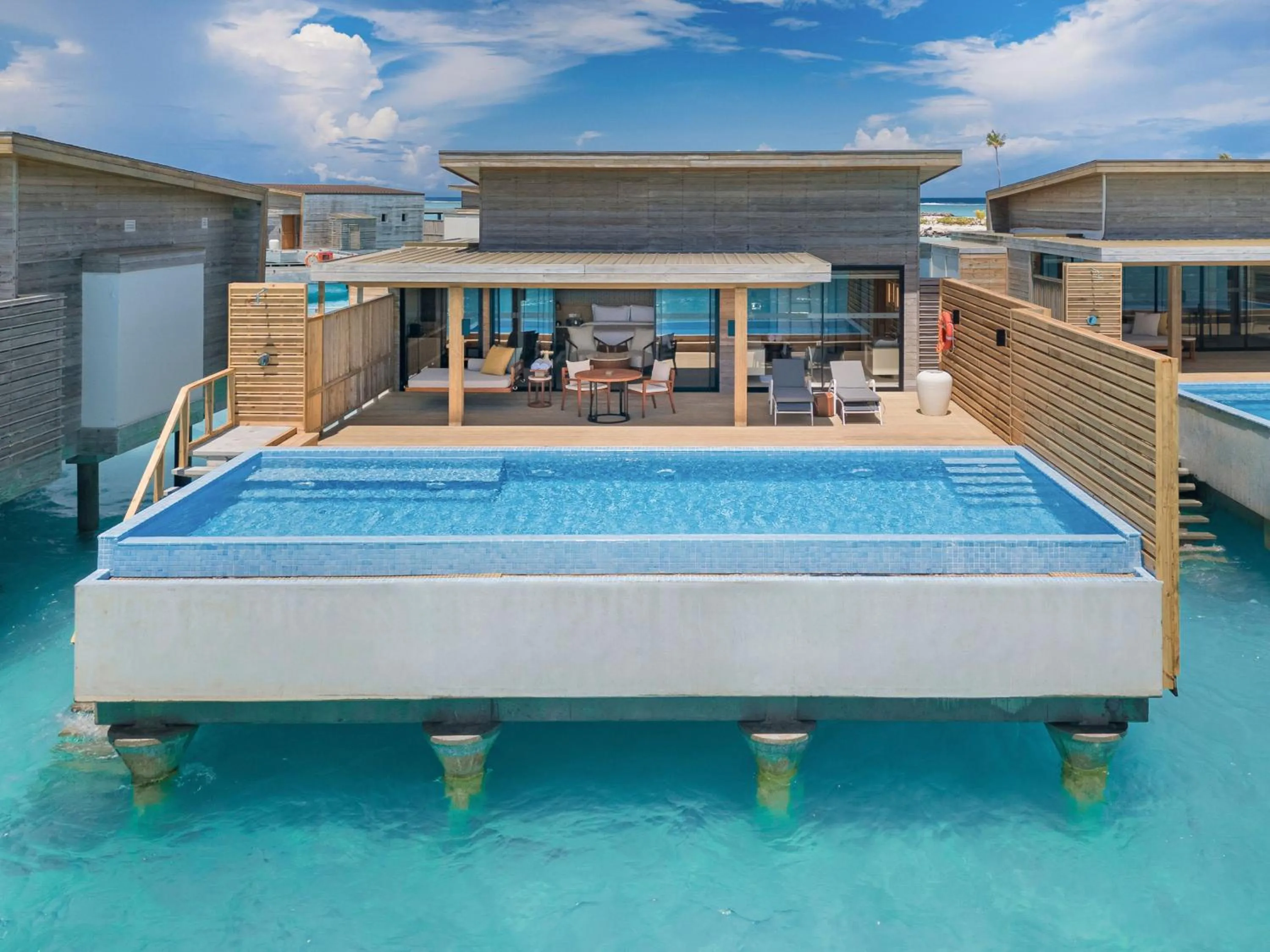 Pool view in Kuda Villingili Maldives, Free Return Transfers 03 nights & above