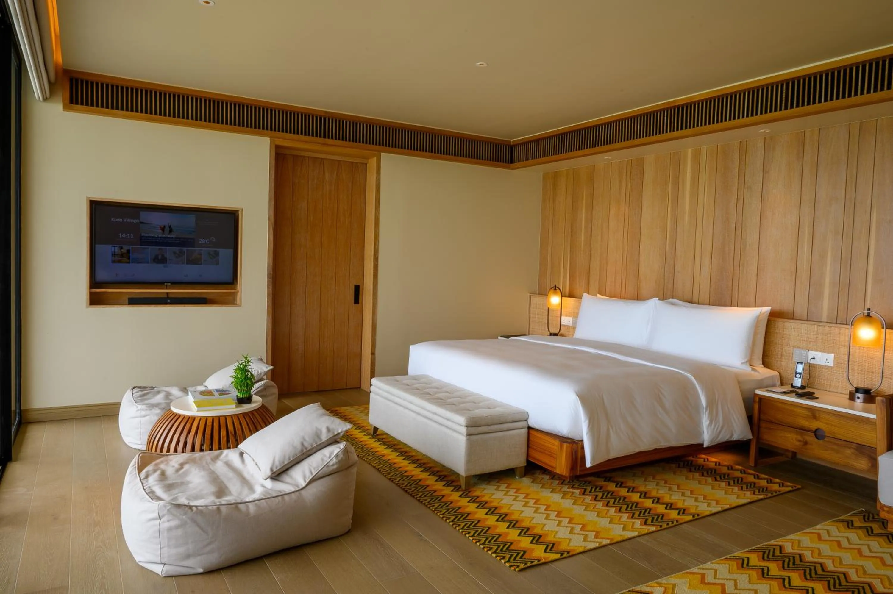 Bedroom, Bed in Kuda Villingili Maldives, Free Return Transfers 03 nights & above