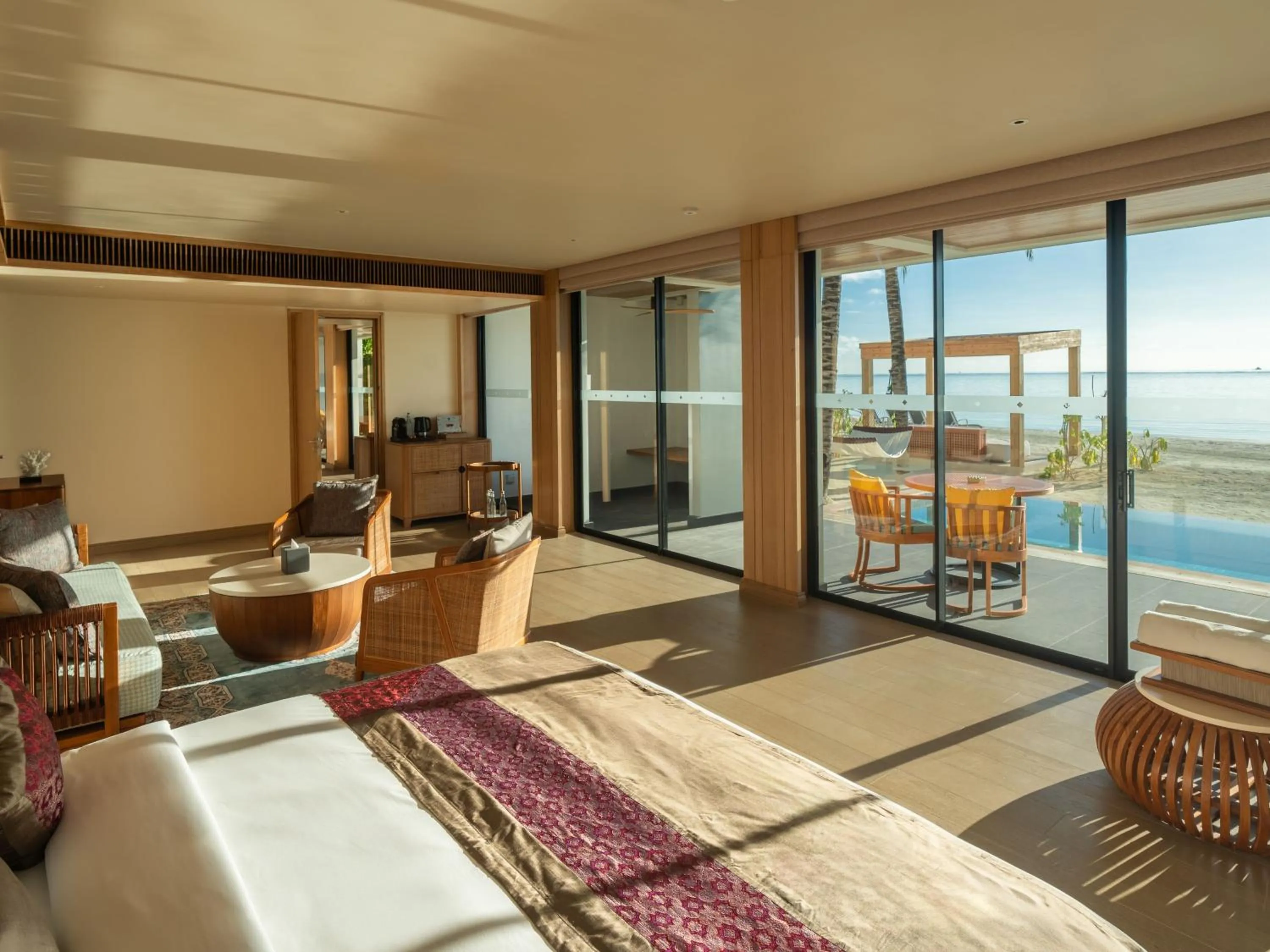 Bed in Kuda Villingili Maldives, Free Return Transfers 03 nights & above