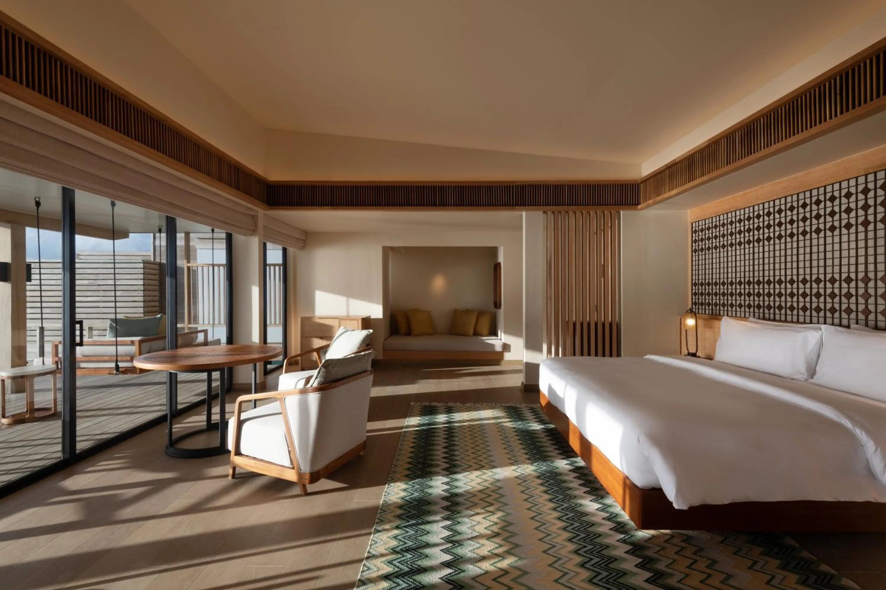 Bedroom, Bed in Kuda Villingili Maldives, Free Return Transfers 03 nights & above