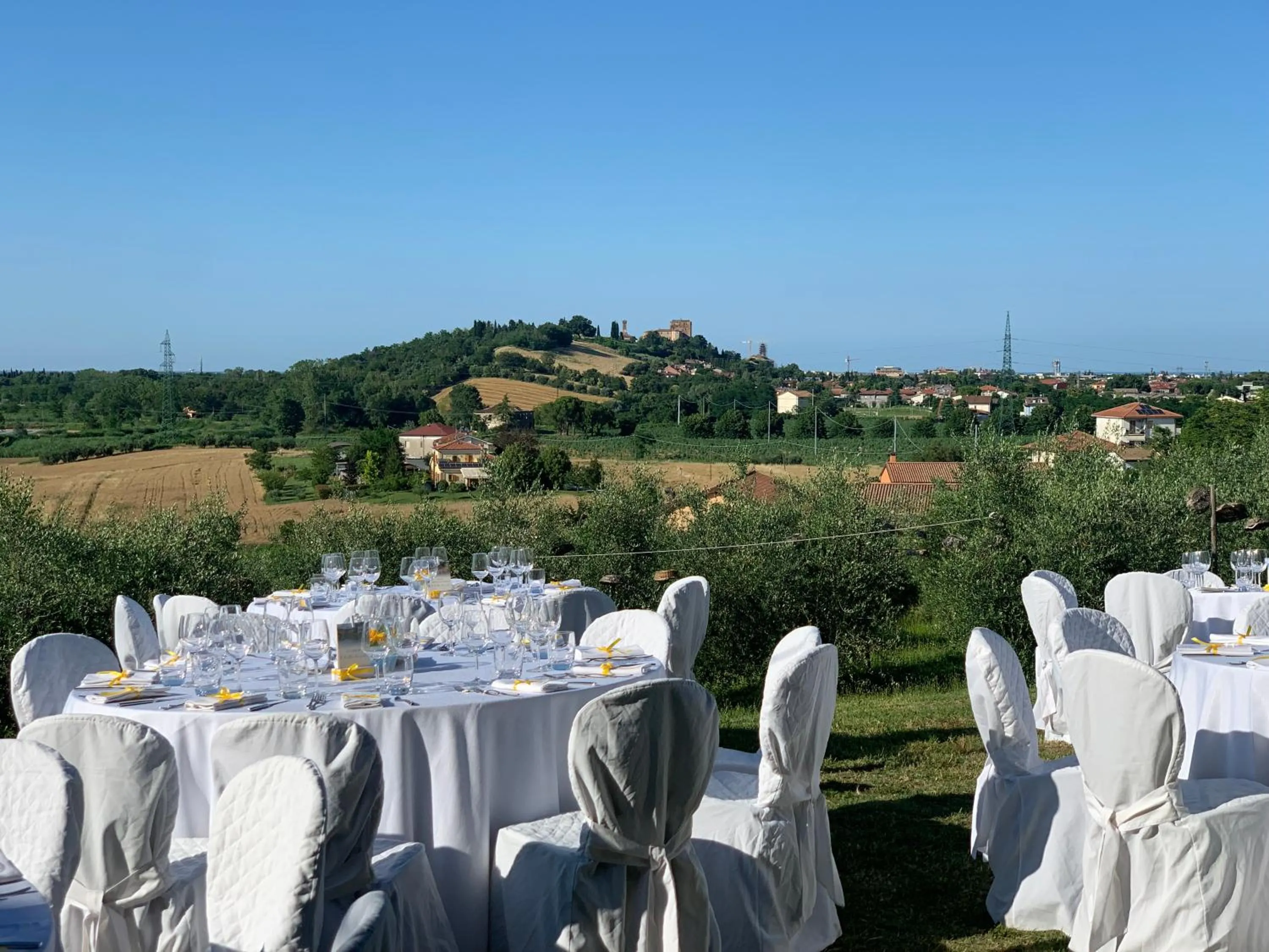 Natural landscape in Collina dei Poeti