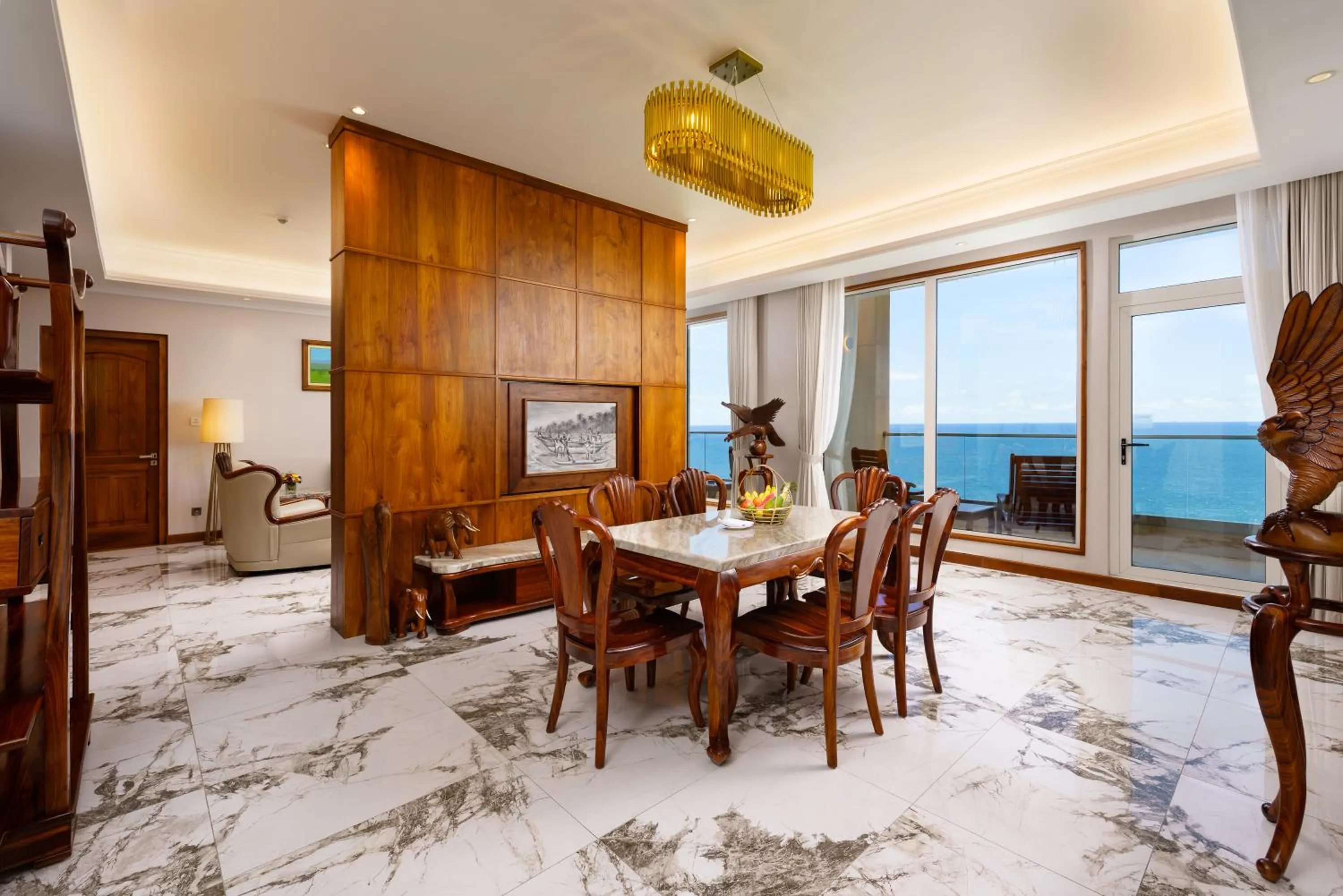 Dining area in Araliya Beach Resort & Spa Unawatuna- Where you meet the sea all year