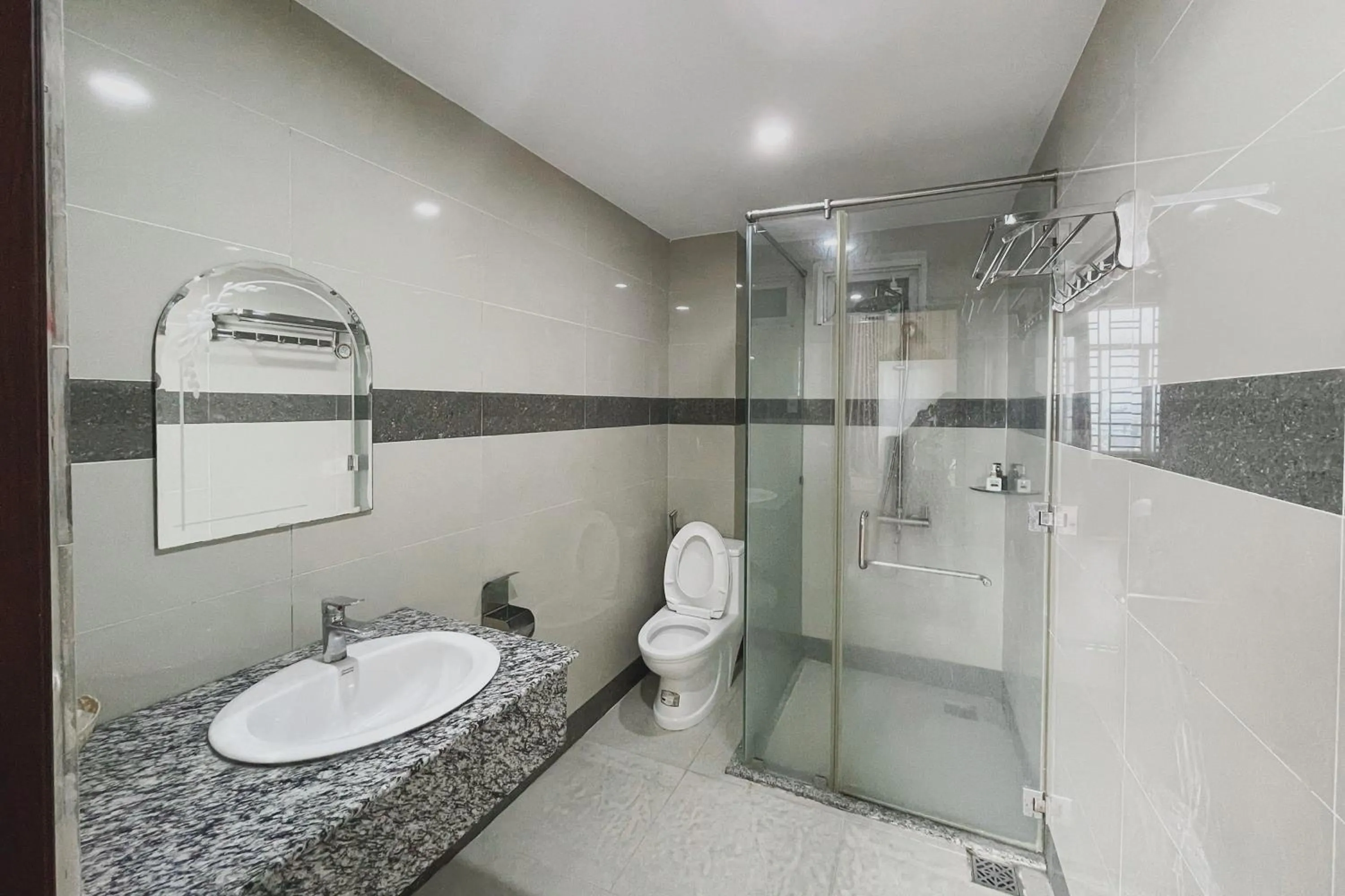 Bathroom in Sky Hotel