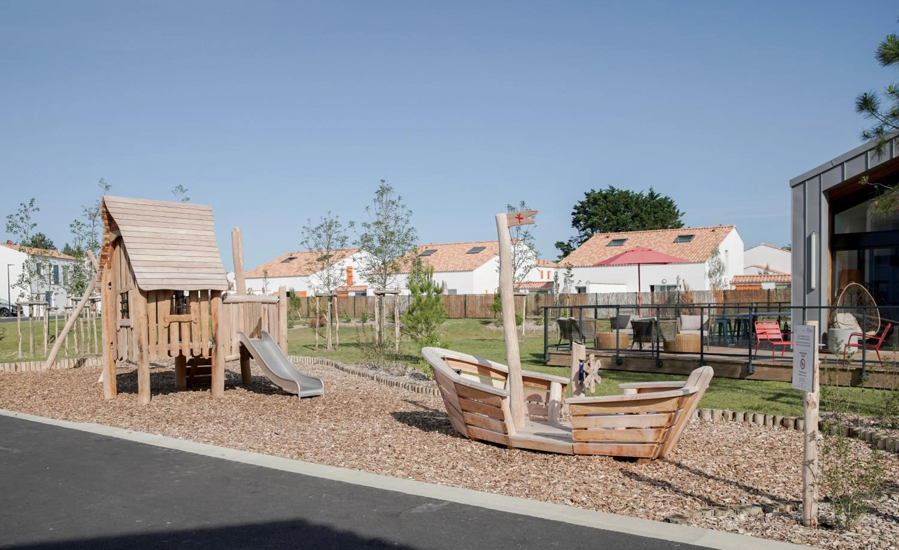 Property building in Pierre & Vacances Premium Les Villas d'Olonne