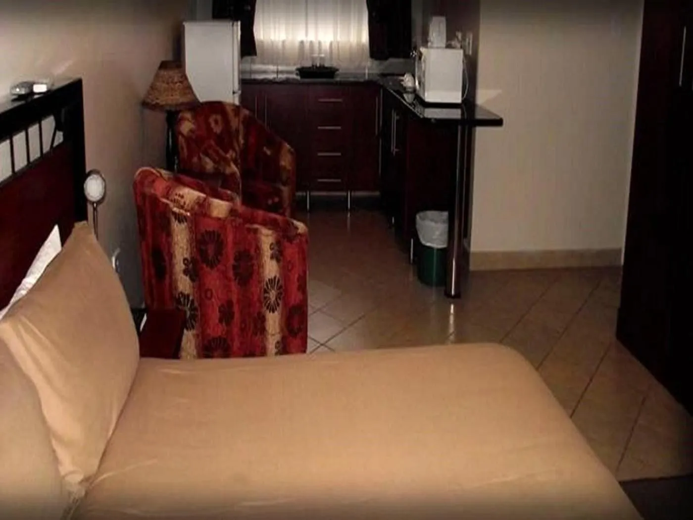 Bed in Country Blue Luxury Guest House