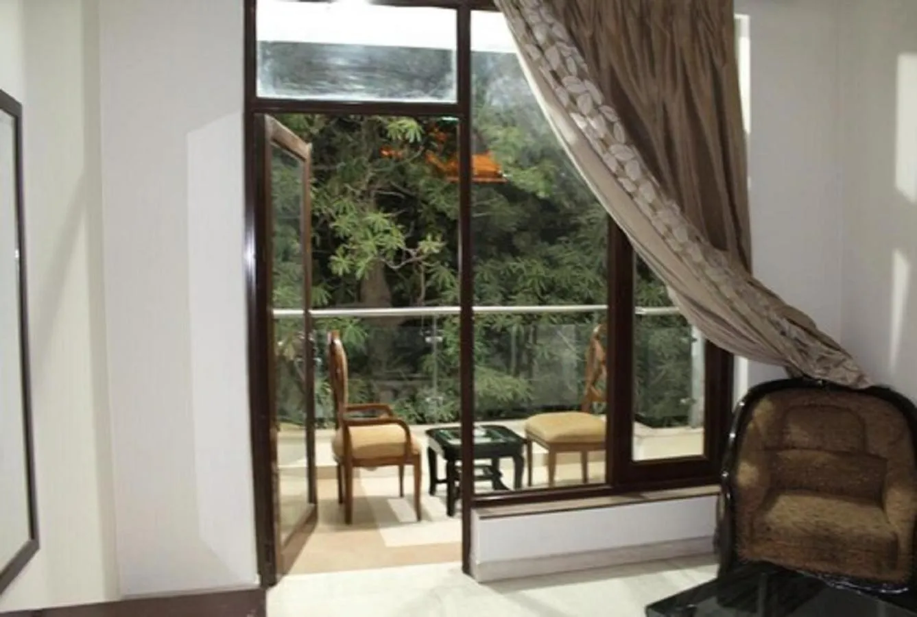 Balcony/Terrace in Lime Tree Hotel Sushant Lok Gurgaon Sector 29 Next to IFFCO CHOWK metro