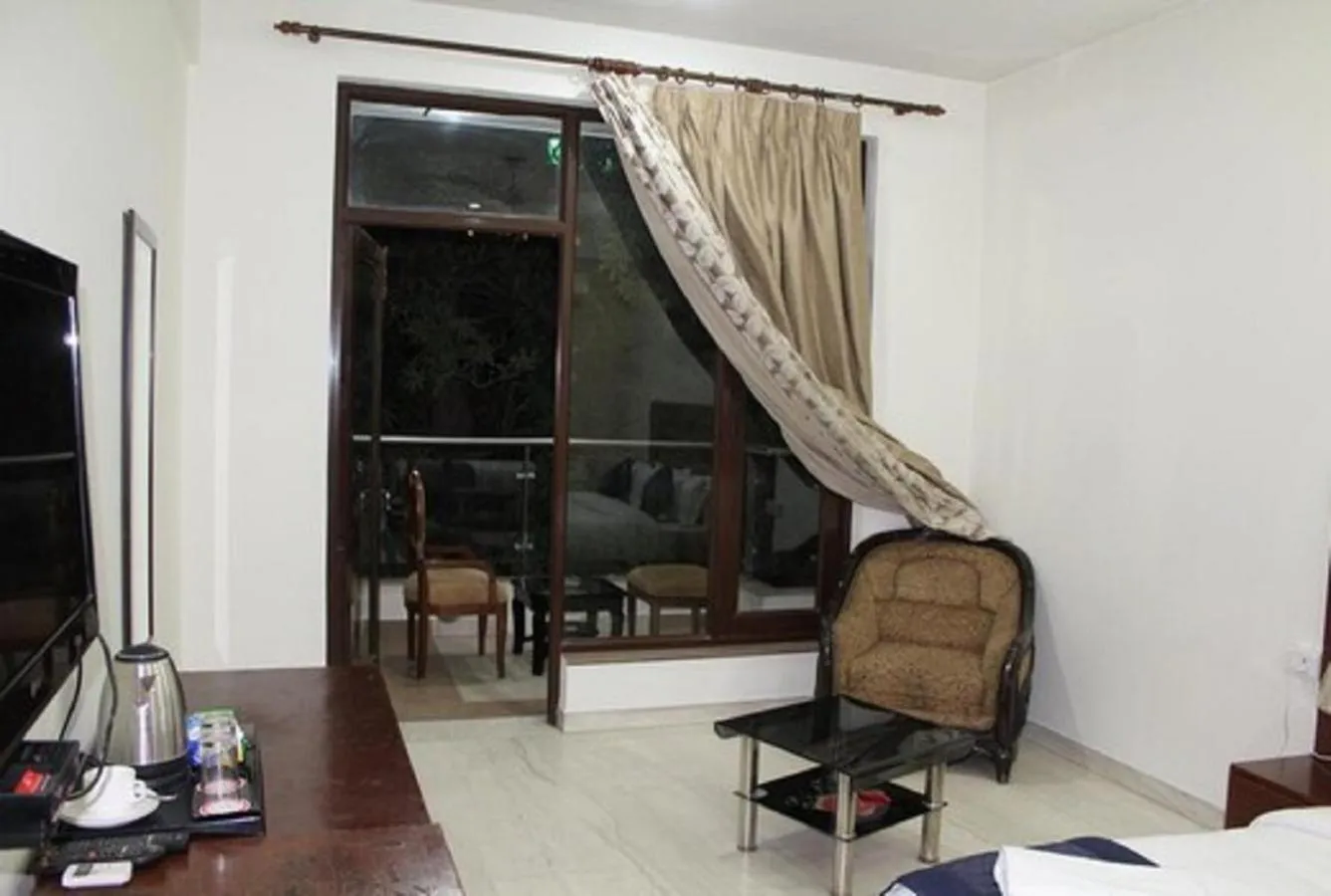 Balcony/Terrace in Lime Tree Hotel Sushant Lok Gurgaon Sector 29 Next to IFFCO CHOWK metro