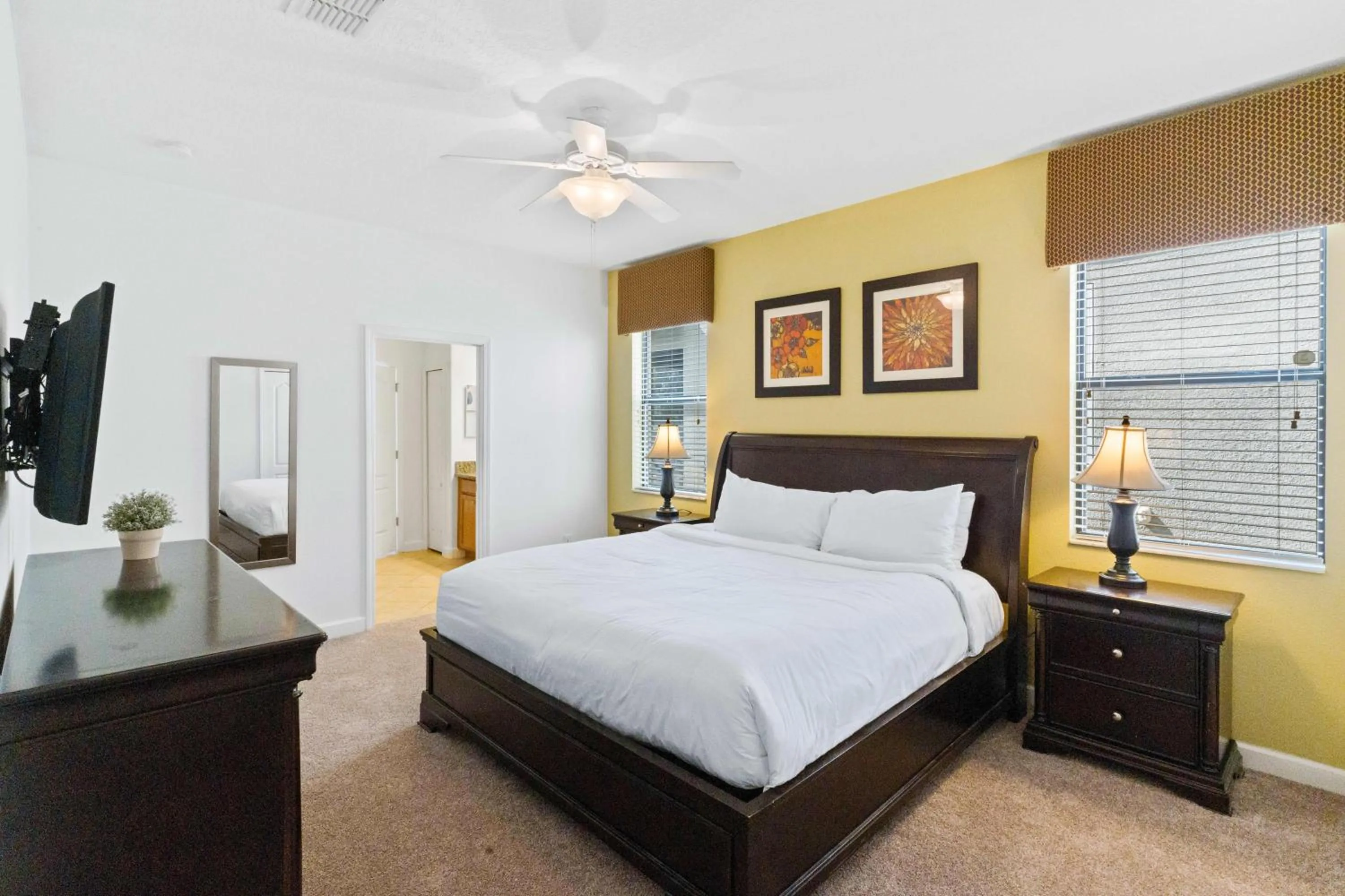 Other, Bed in GIANT Villa wPrivate Pool&Spa, Game Room, & More