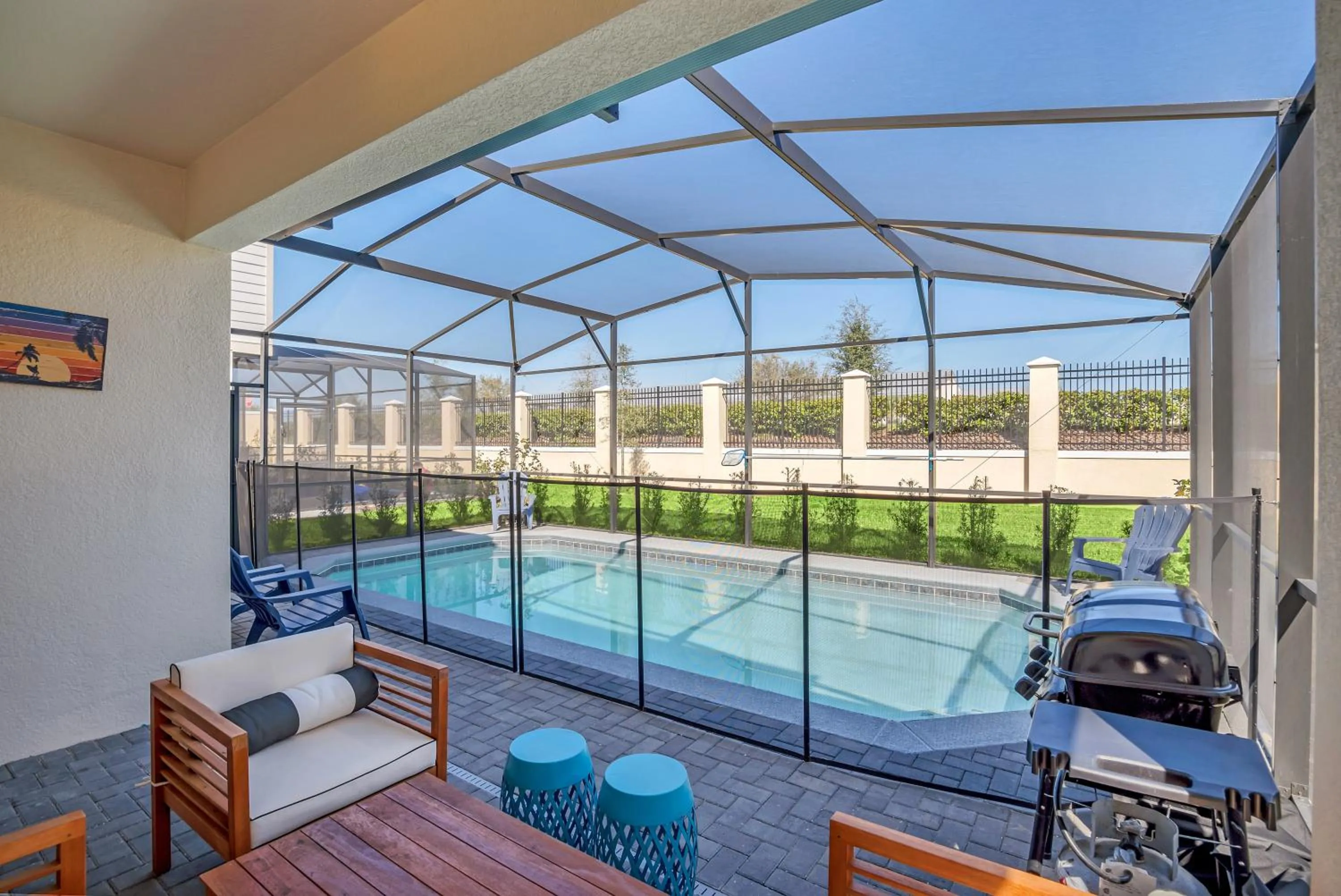 Private Villa wPool, BBQ,FREE Water Park Access