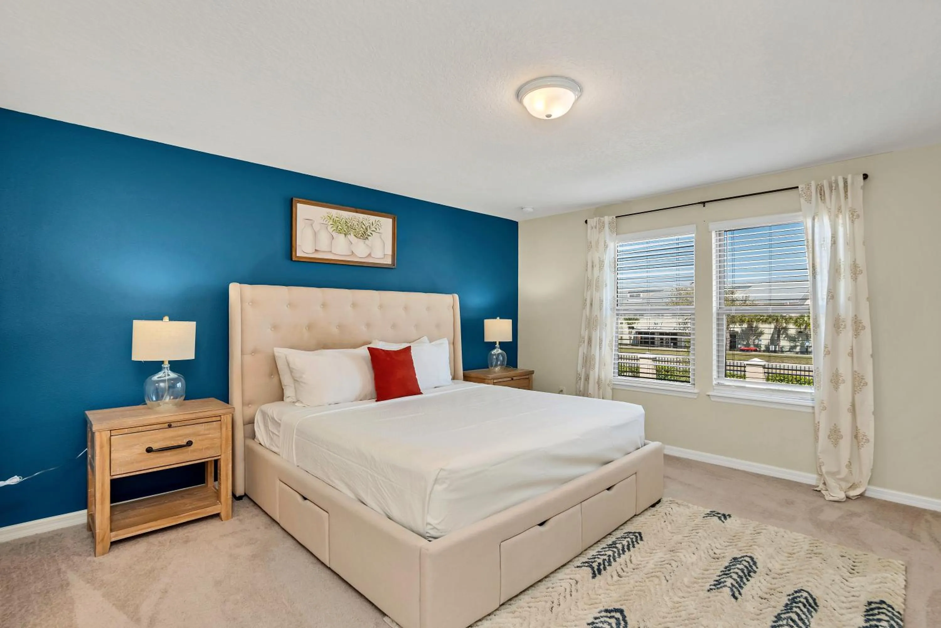 Bed in Private Villa wPool, BBQ,FREE Water Park Access