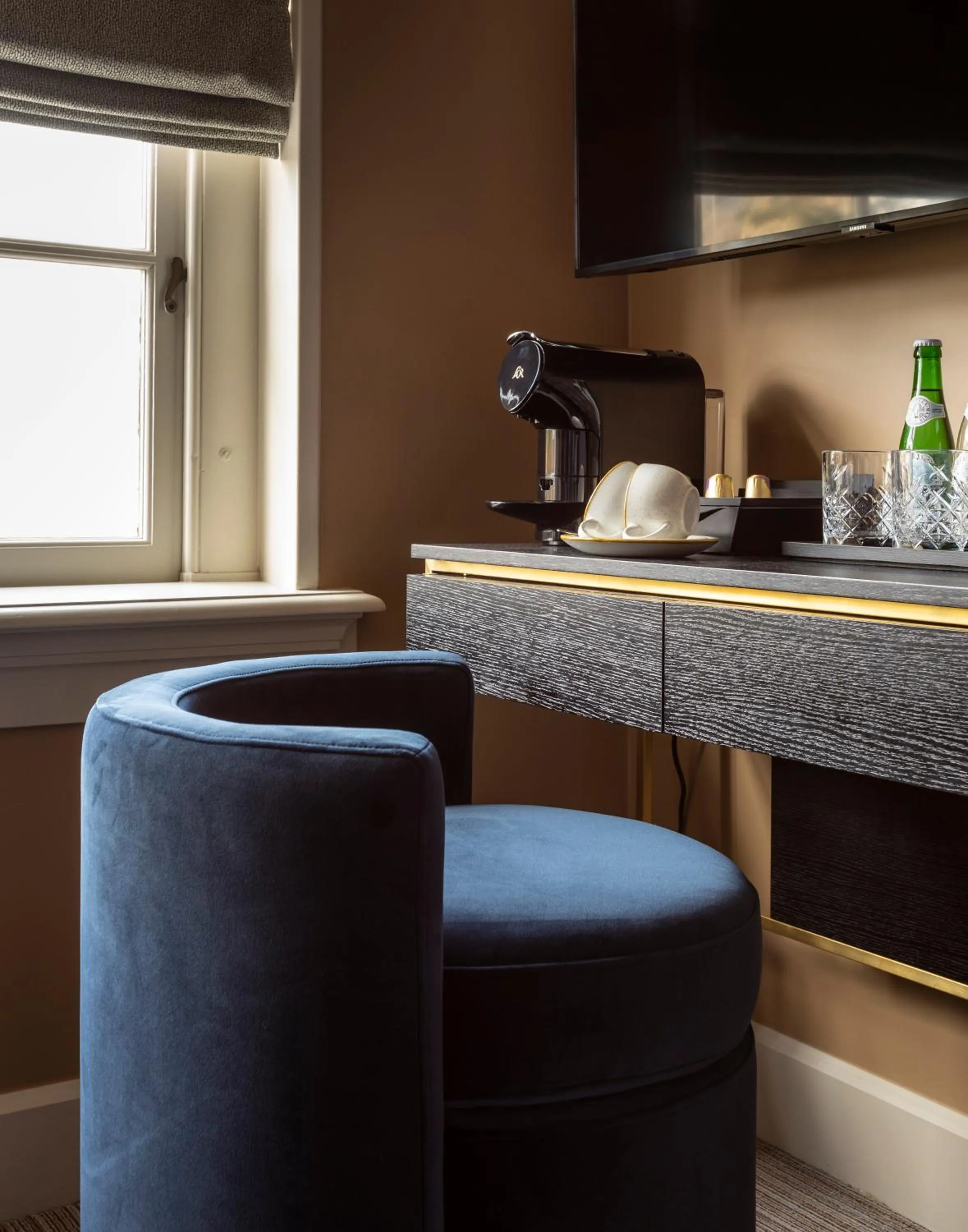 Seating area in Poorter Boutique Hotel Brielle