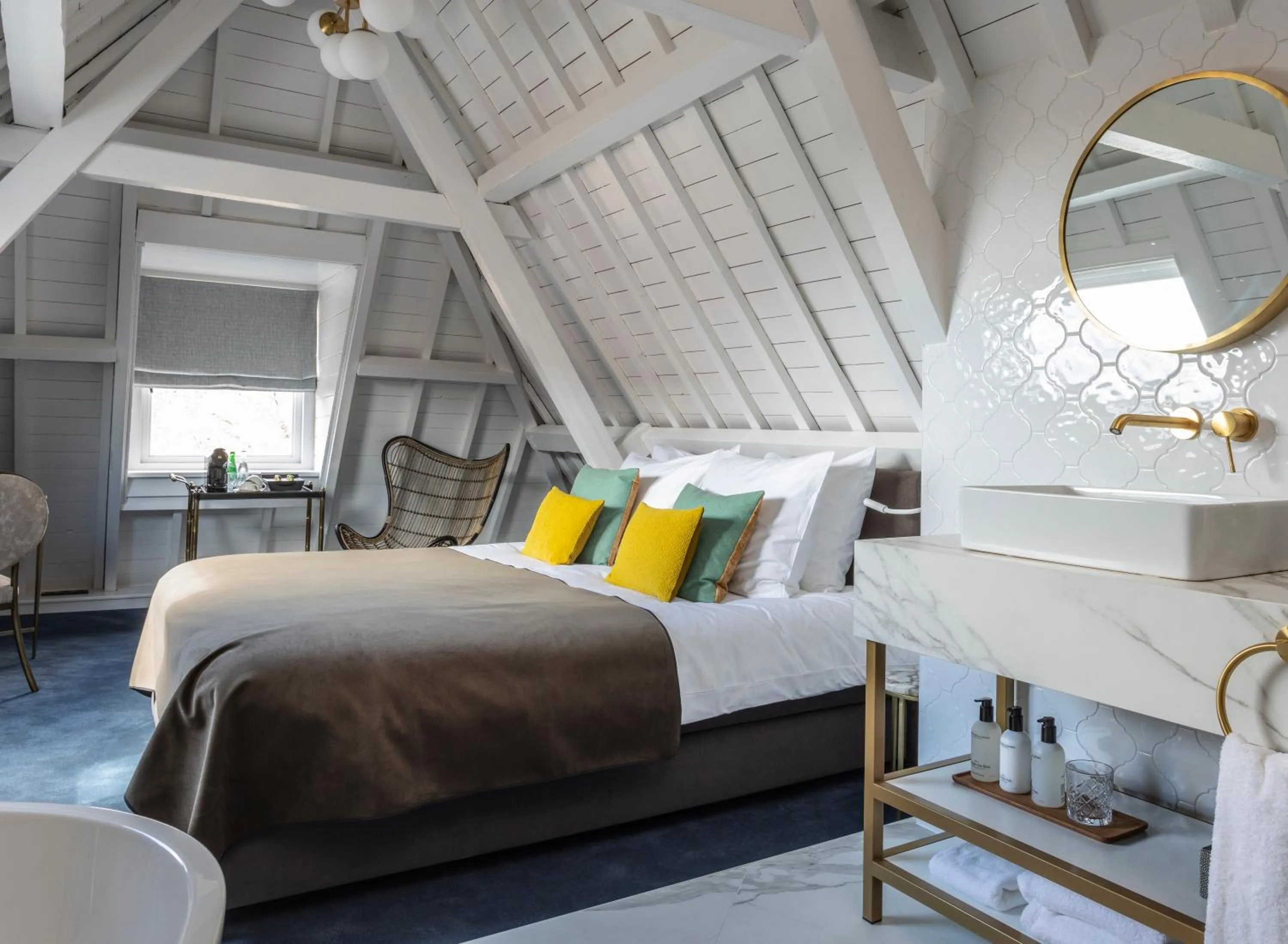 Bed in Poorter Boutique Hotel Brielle