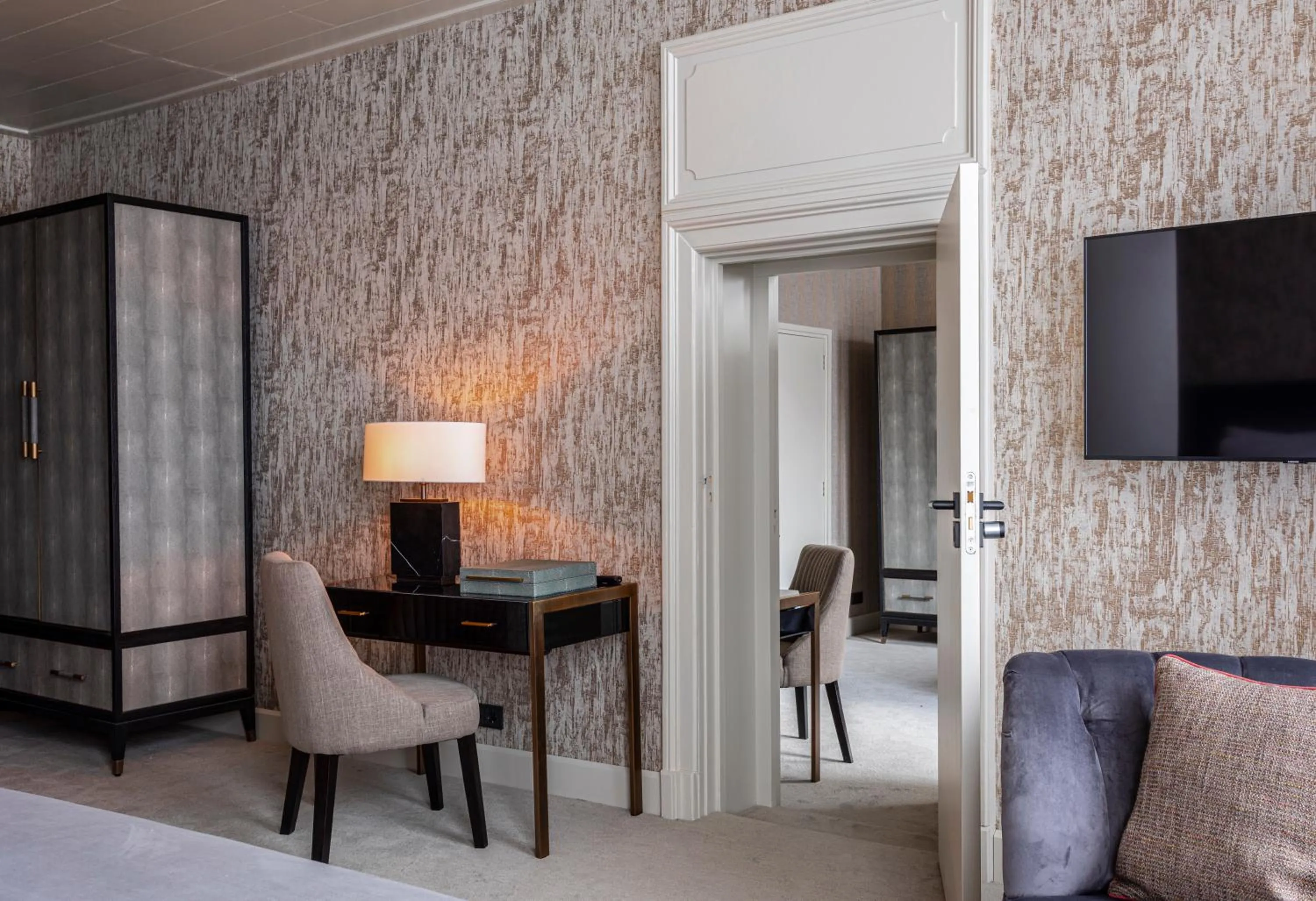 Property building, Bed in Poorter Boutique Hotel Brielle