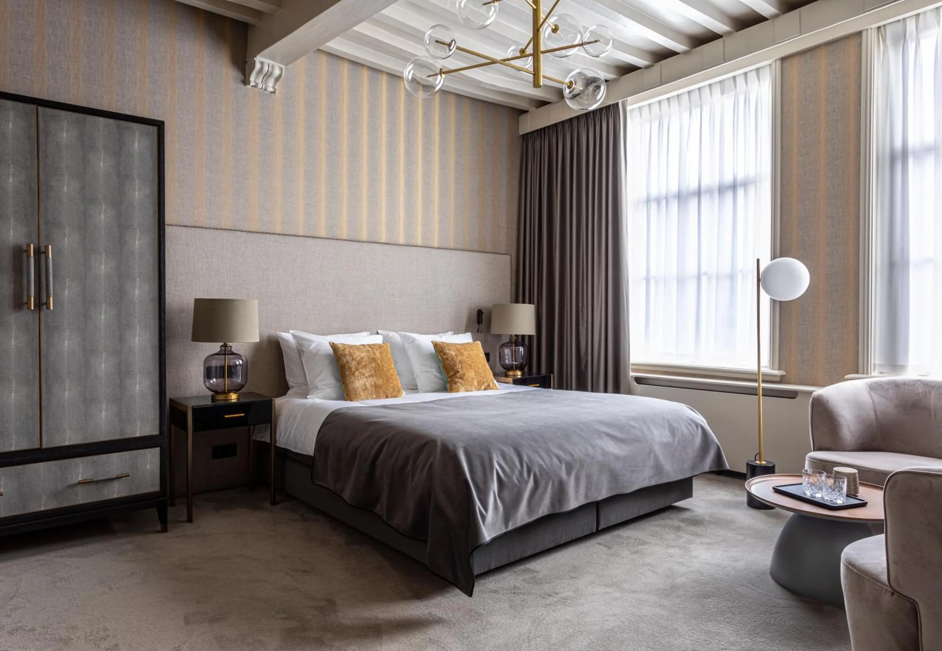Property building, Bed in Poorter Boutique Hotel Brielle