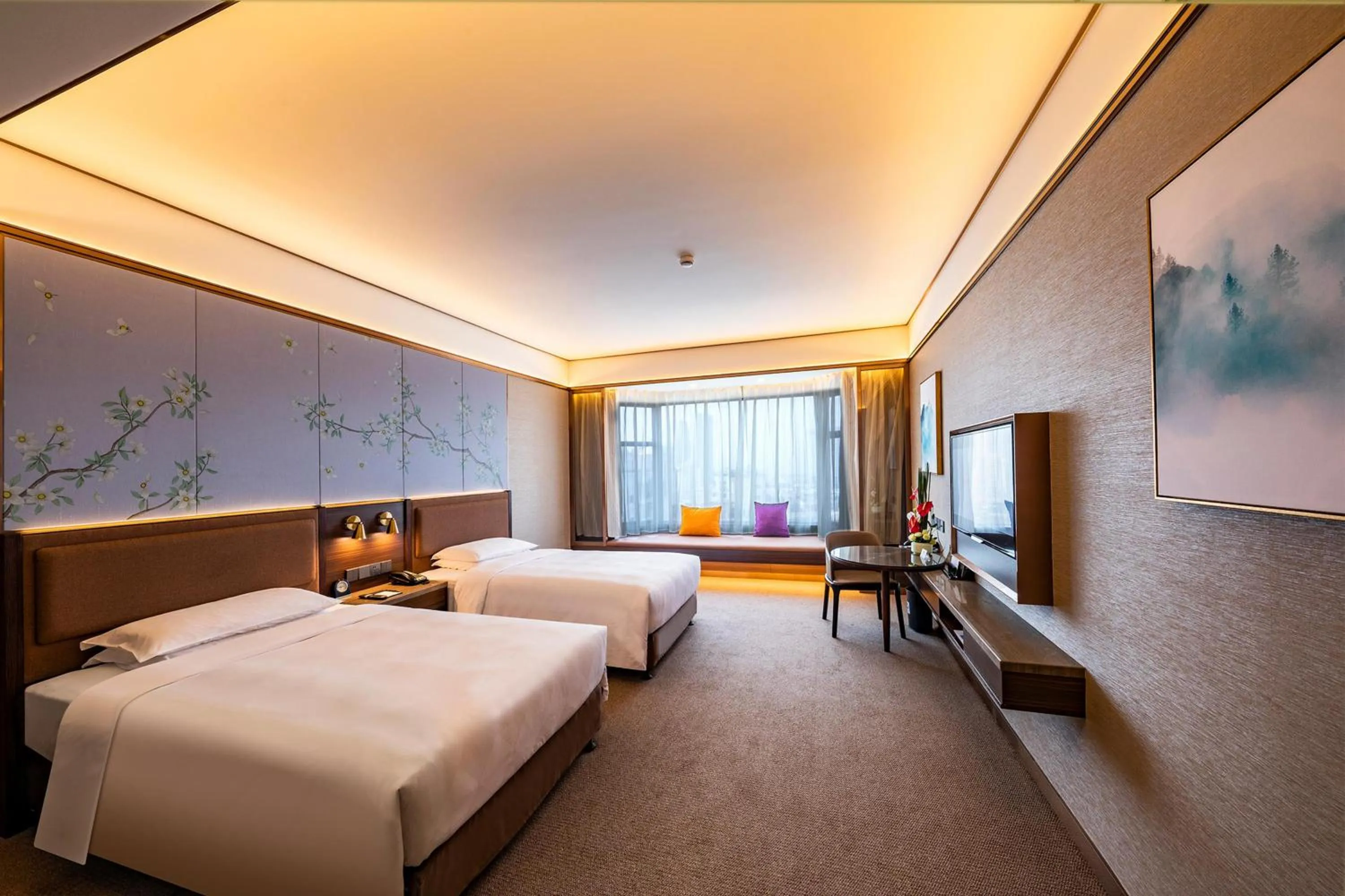 Photo of the whole room, Bed in Millennium Harbourview Hotel Xiamen
