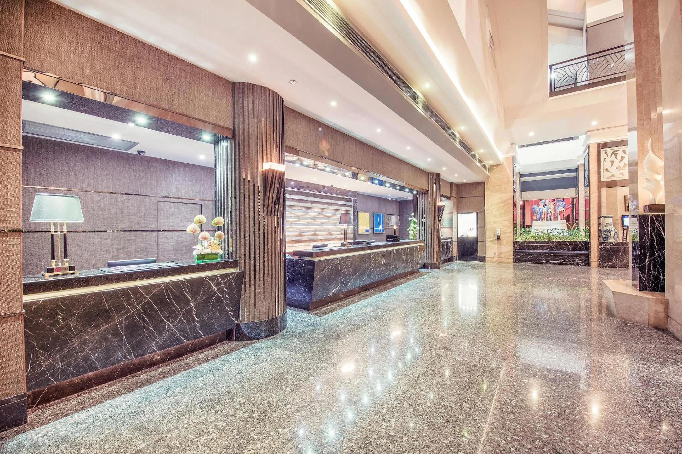 Lobby or reception in Millennium Harbourview Hotel Xiamen