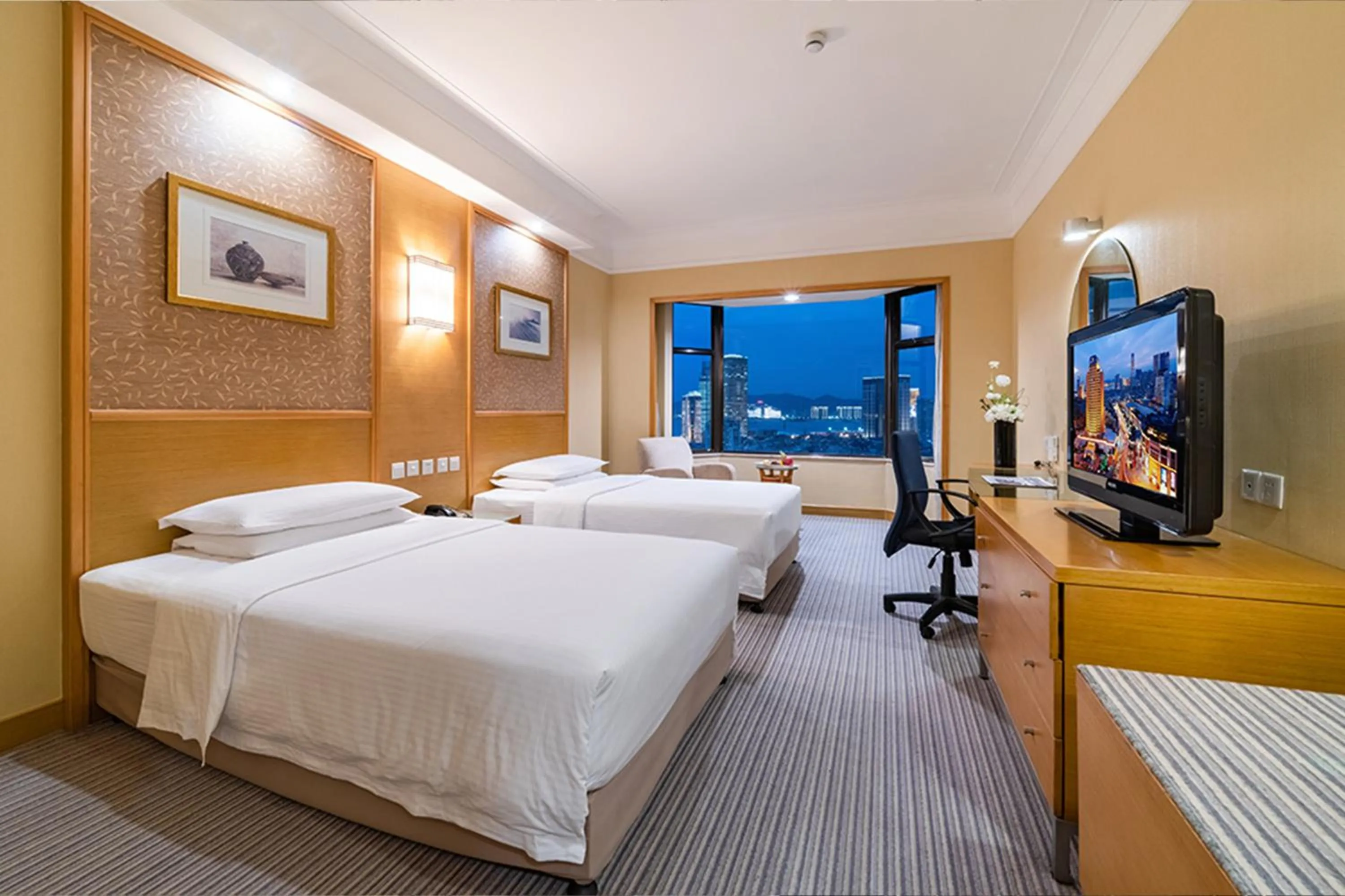 Bed in Millennium Harbourview Hotel Xiamen