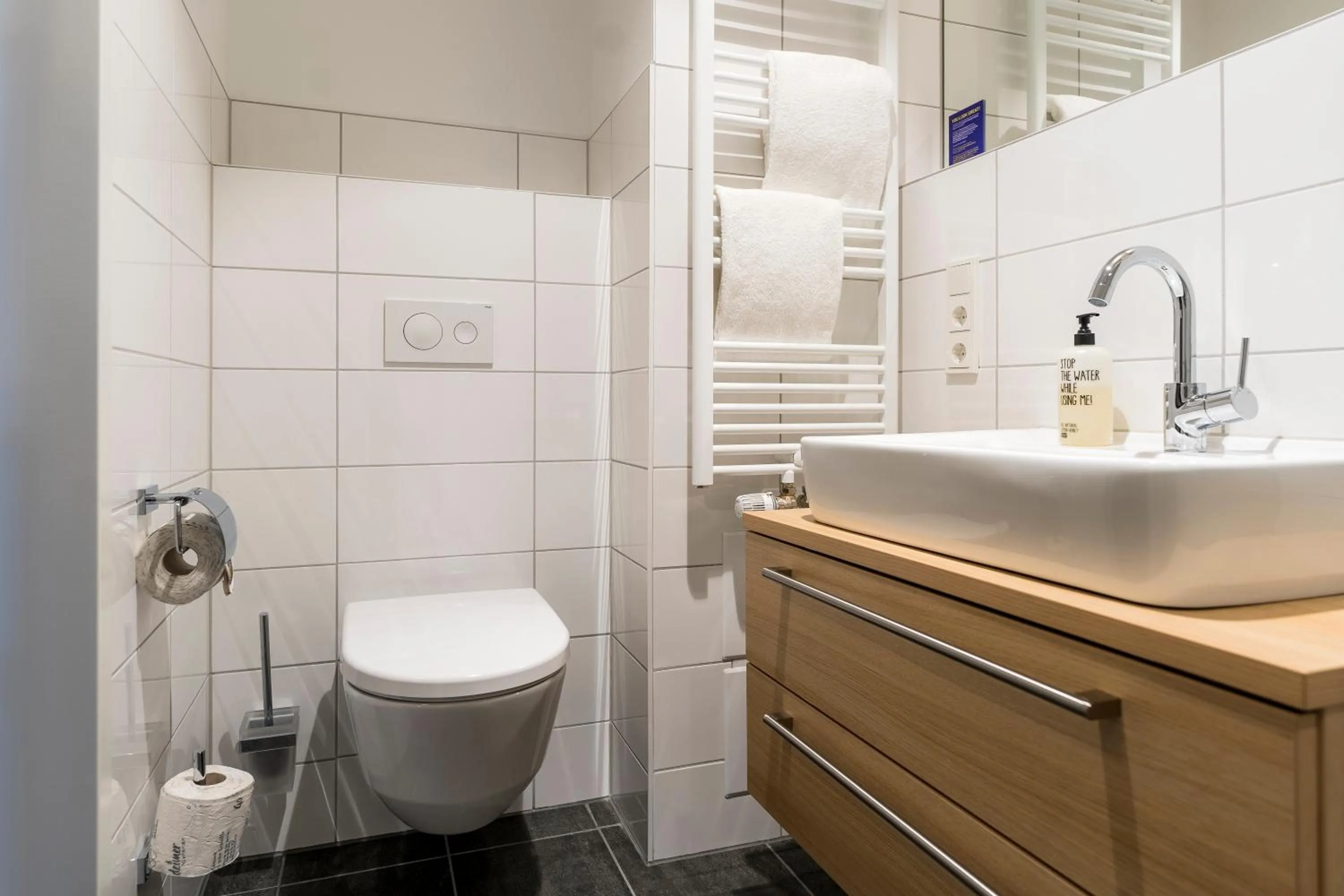 Bathroom in KONCEPT HOTEL Neue Horizonte