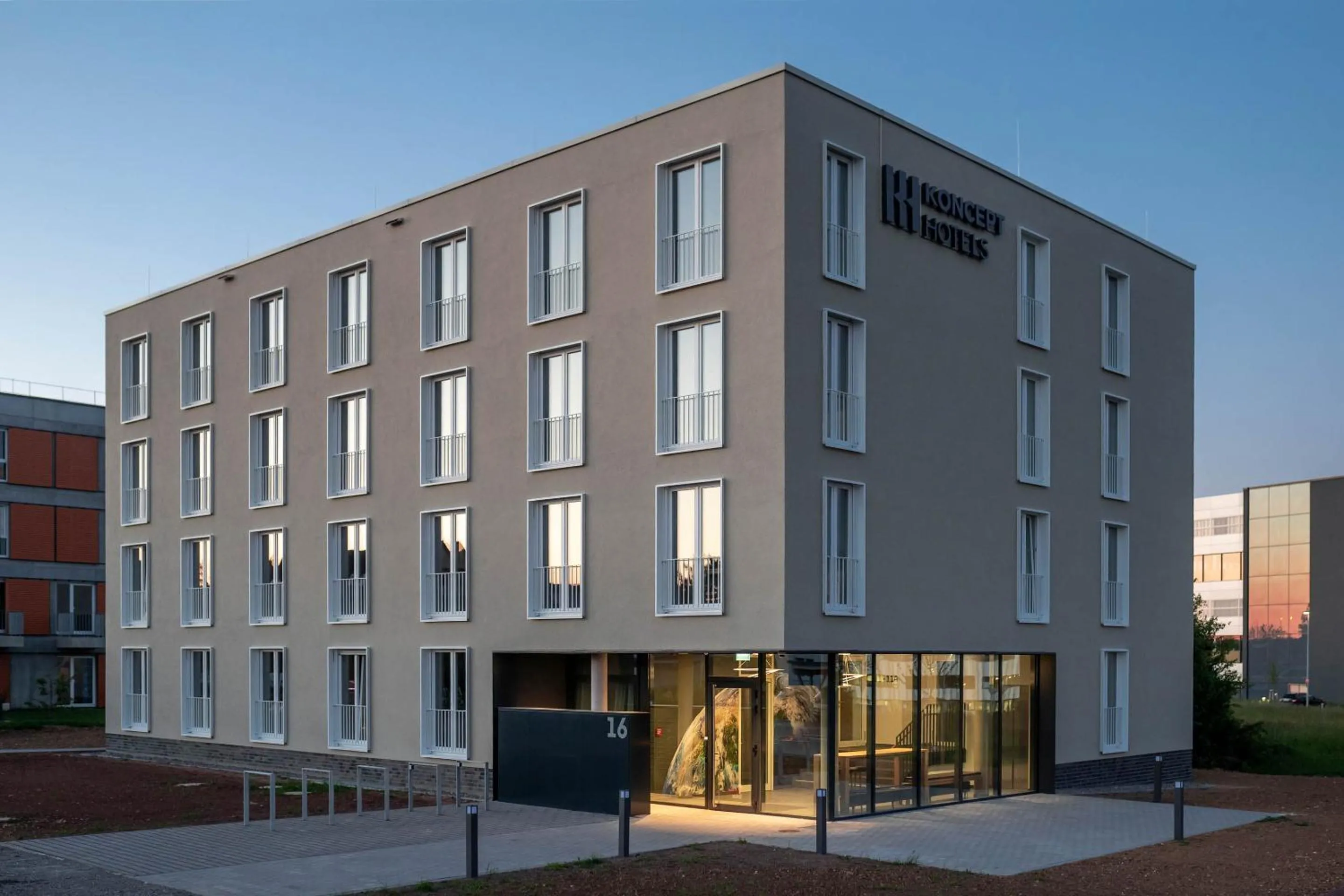 Property building in KONCEPT HOTEL Neue Horizonte