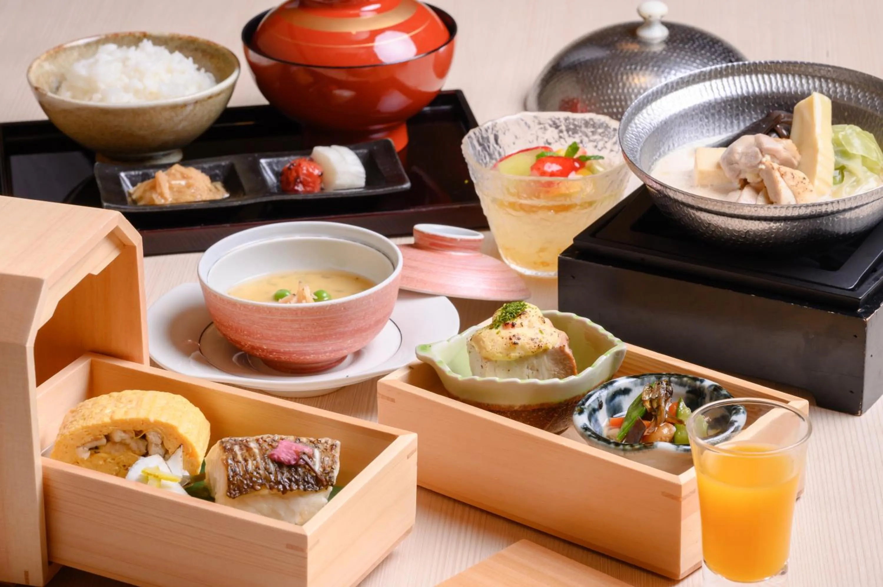 Breakfast in Toba International Hotel Shiojitei