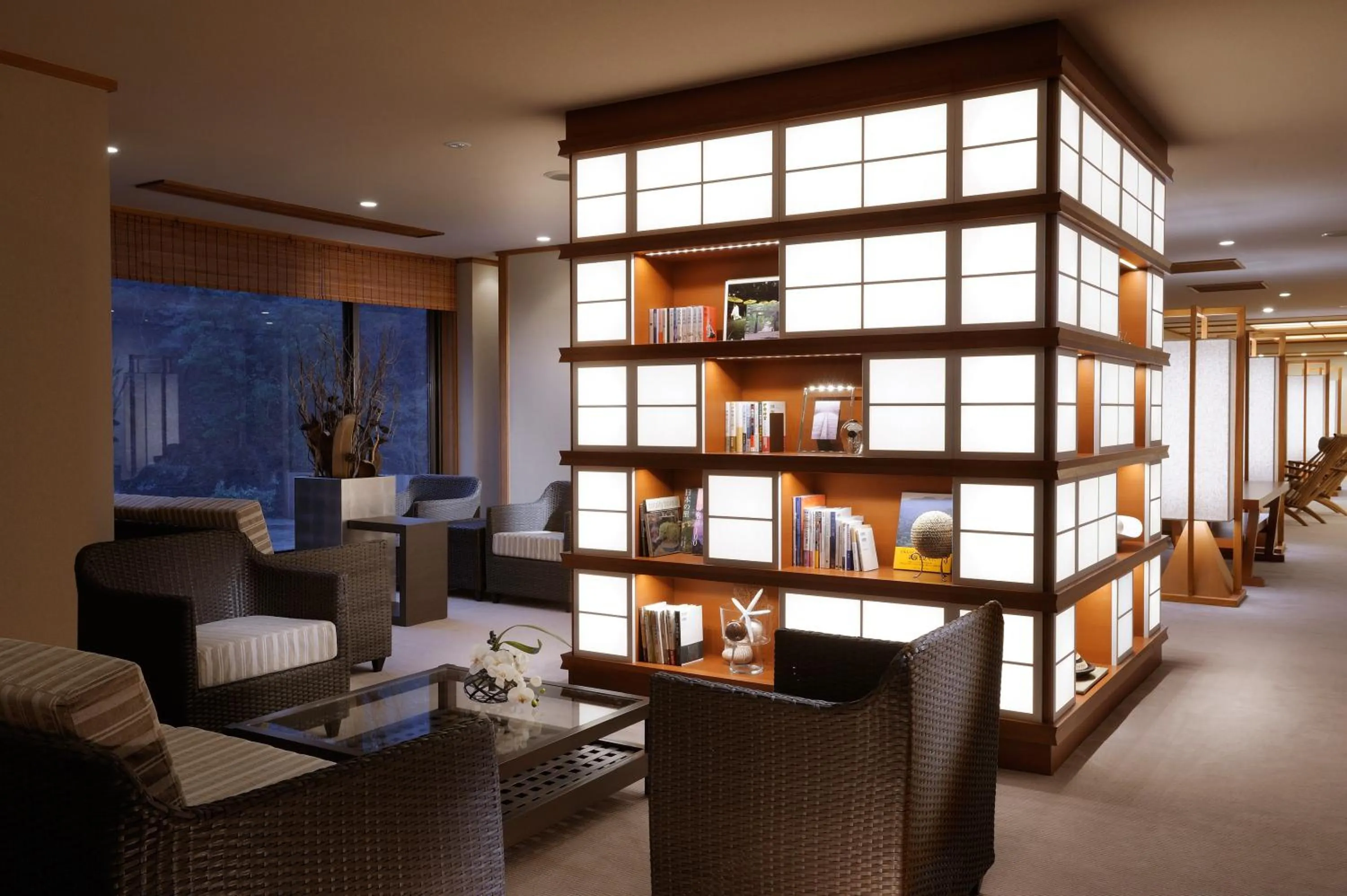 Library in Toba International Hotel Shiojitei
