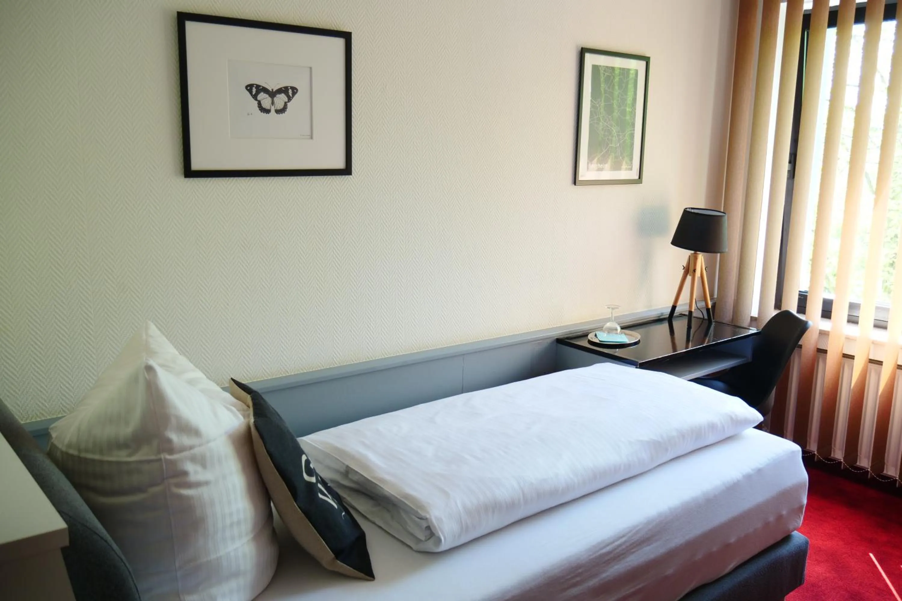 Decorative detail, Bed in Parkhotel Bergheim