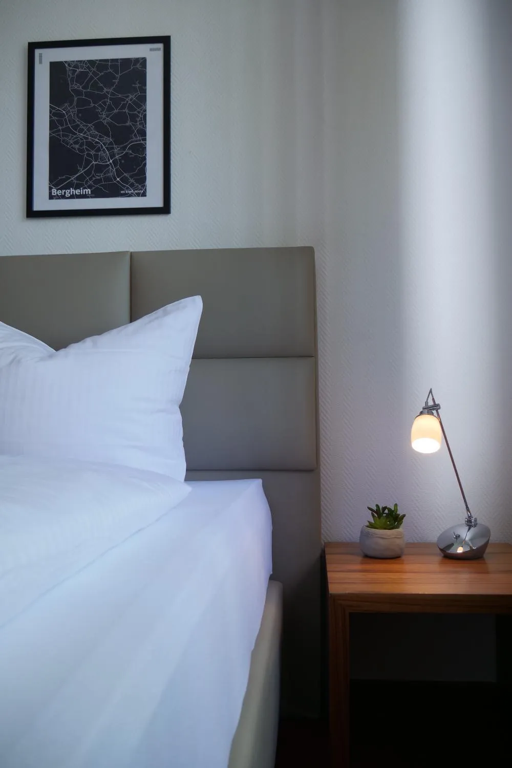 Photo of the whole room, Bed in Parkhotel Bergheim