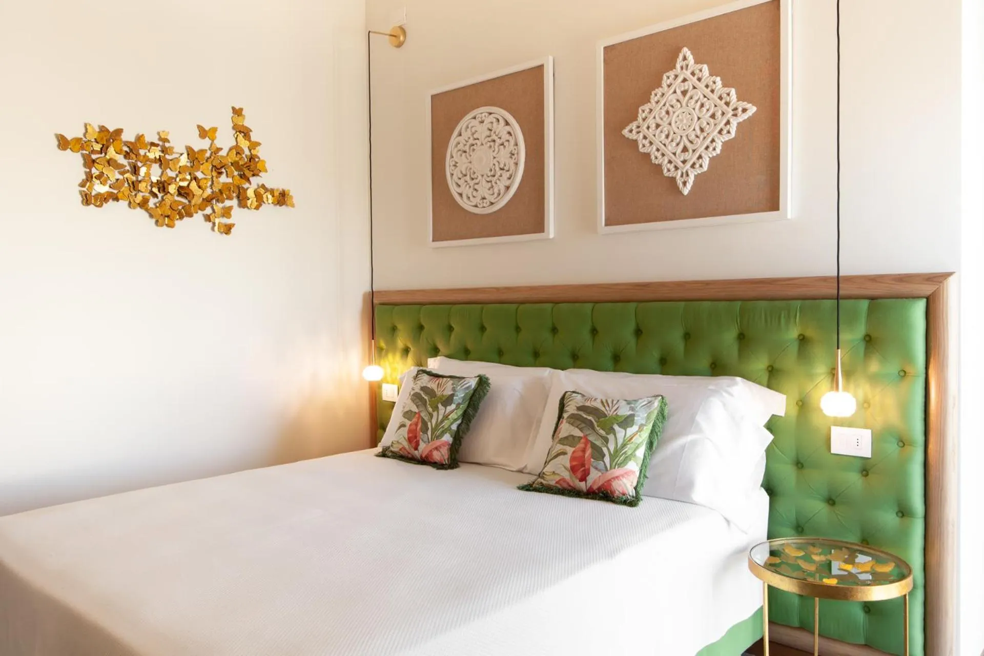 Bed in Villa Francesca Relais