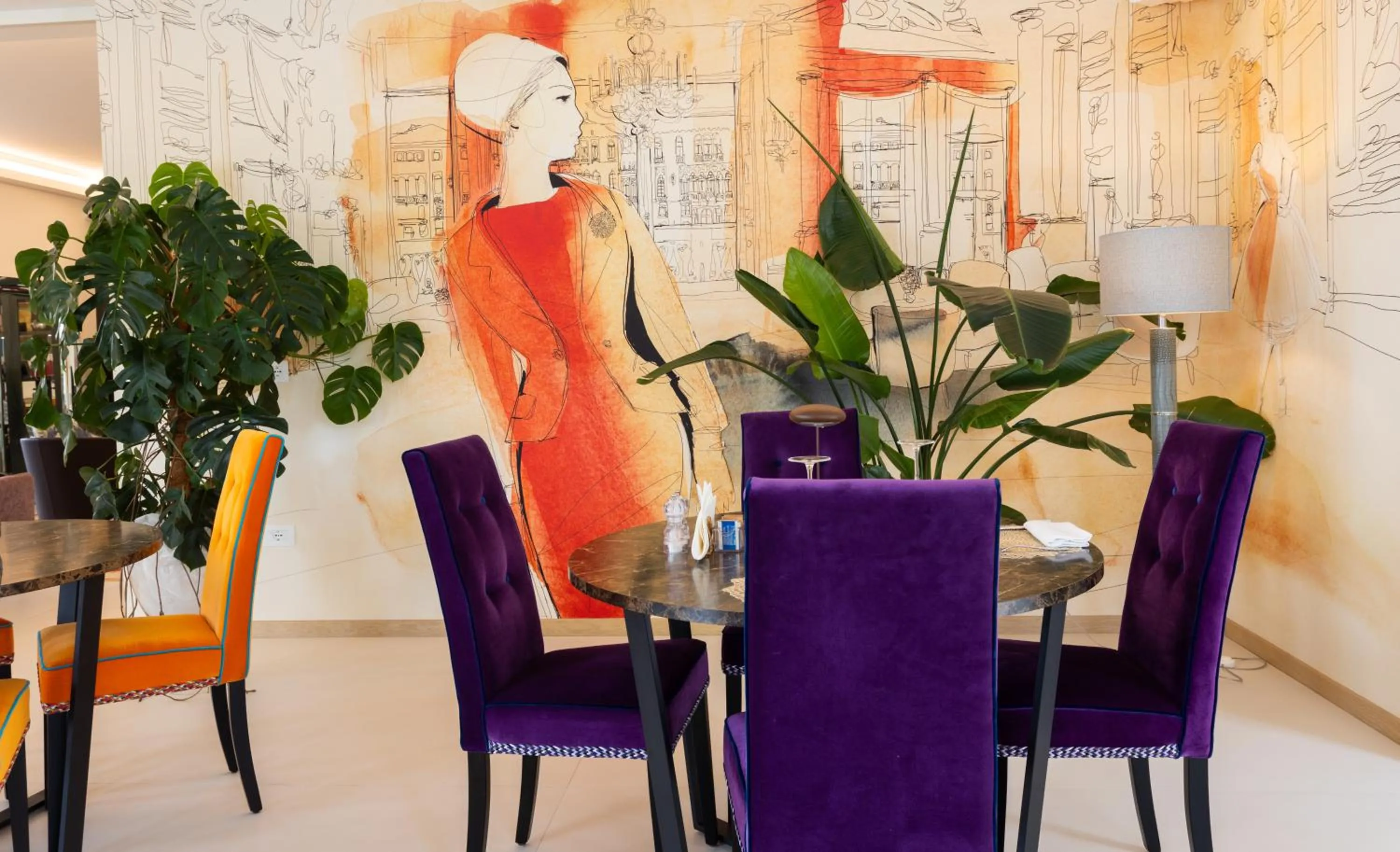 Breakfast in Villa Francesca Relais