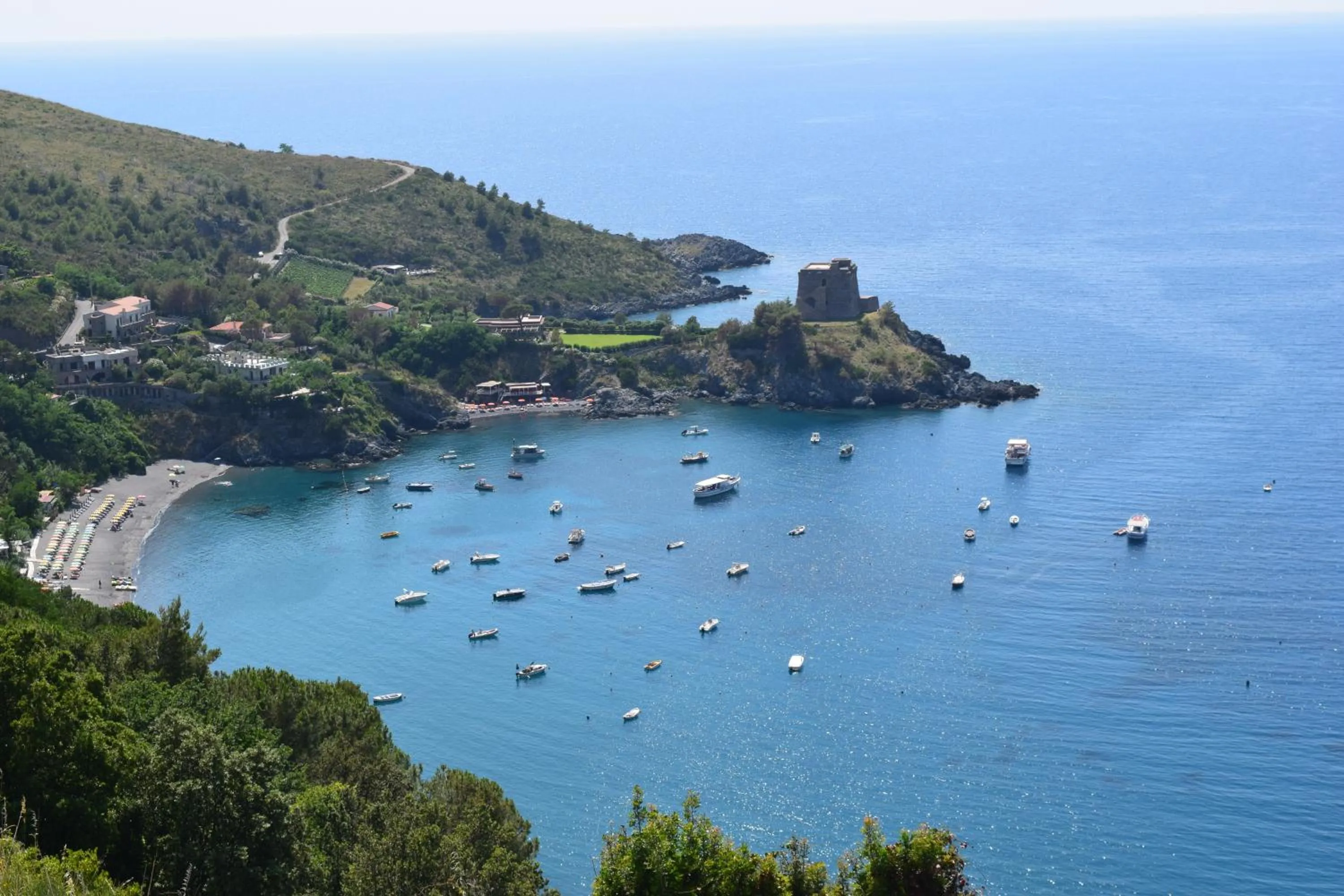 Sea view in Bed & Breakfast Domus Pepe Scalea