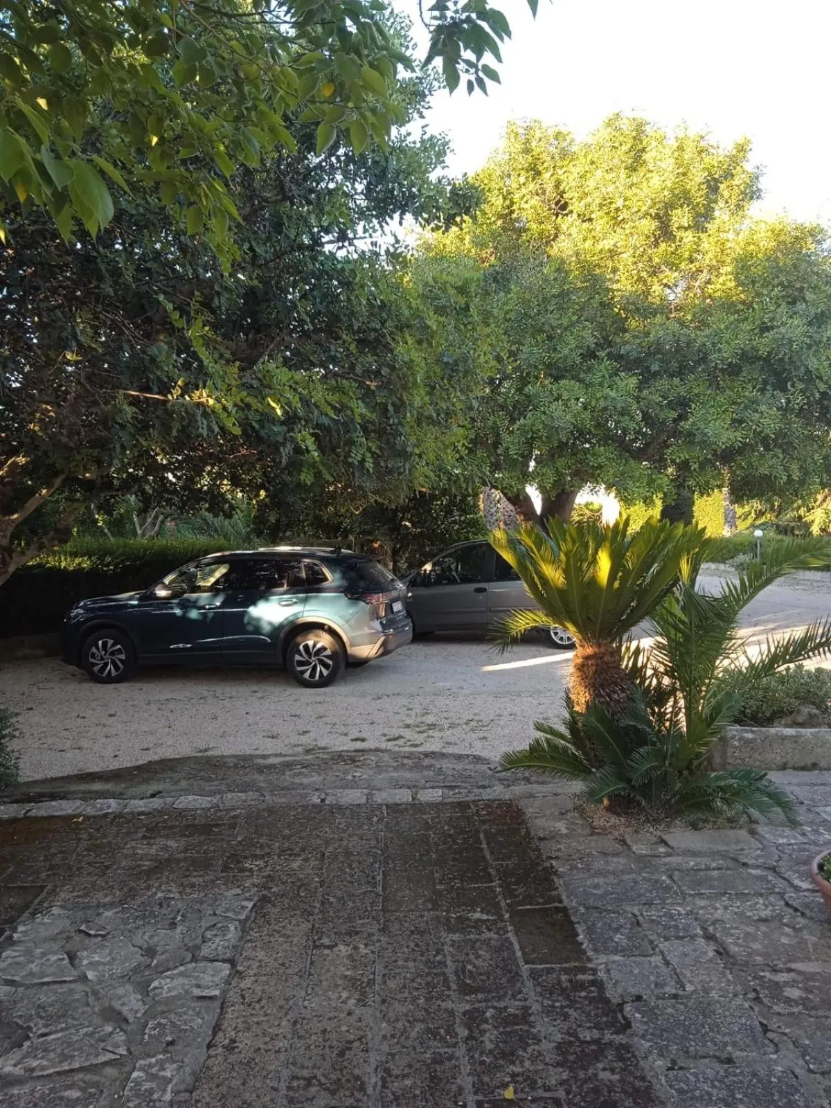 Garden in B&B Le Carrube