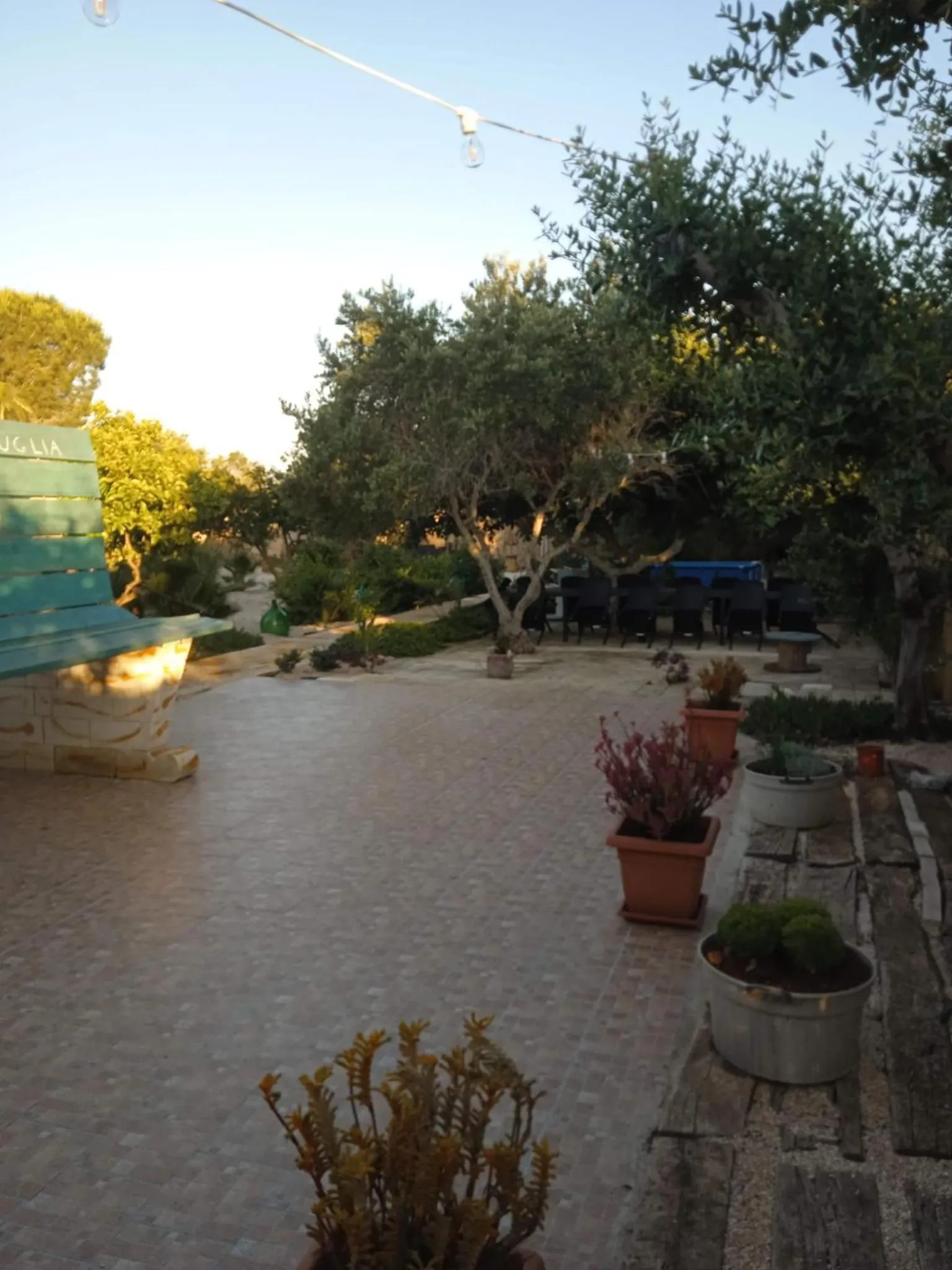 Garden in B&B Le Carrube