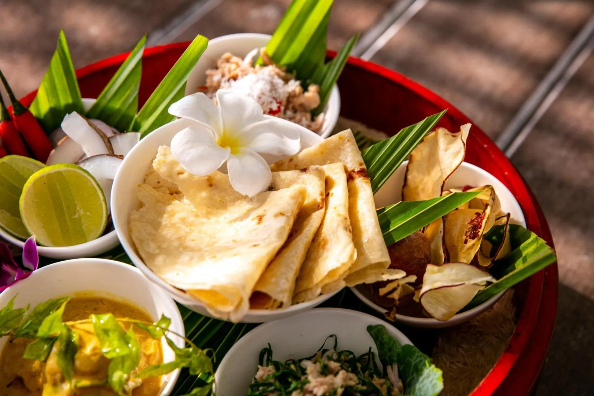 Food close-up in Four Seasons Resort Maldives at Landaa Giraavaru