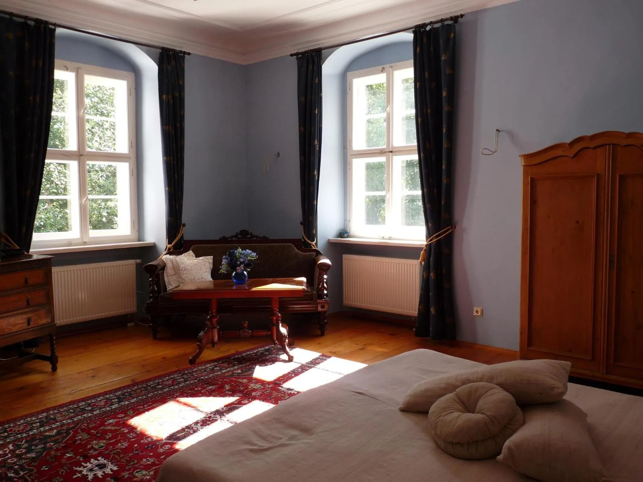 Bed in Schloss Triestewitz