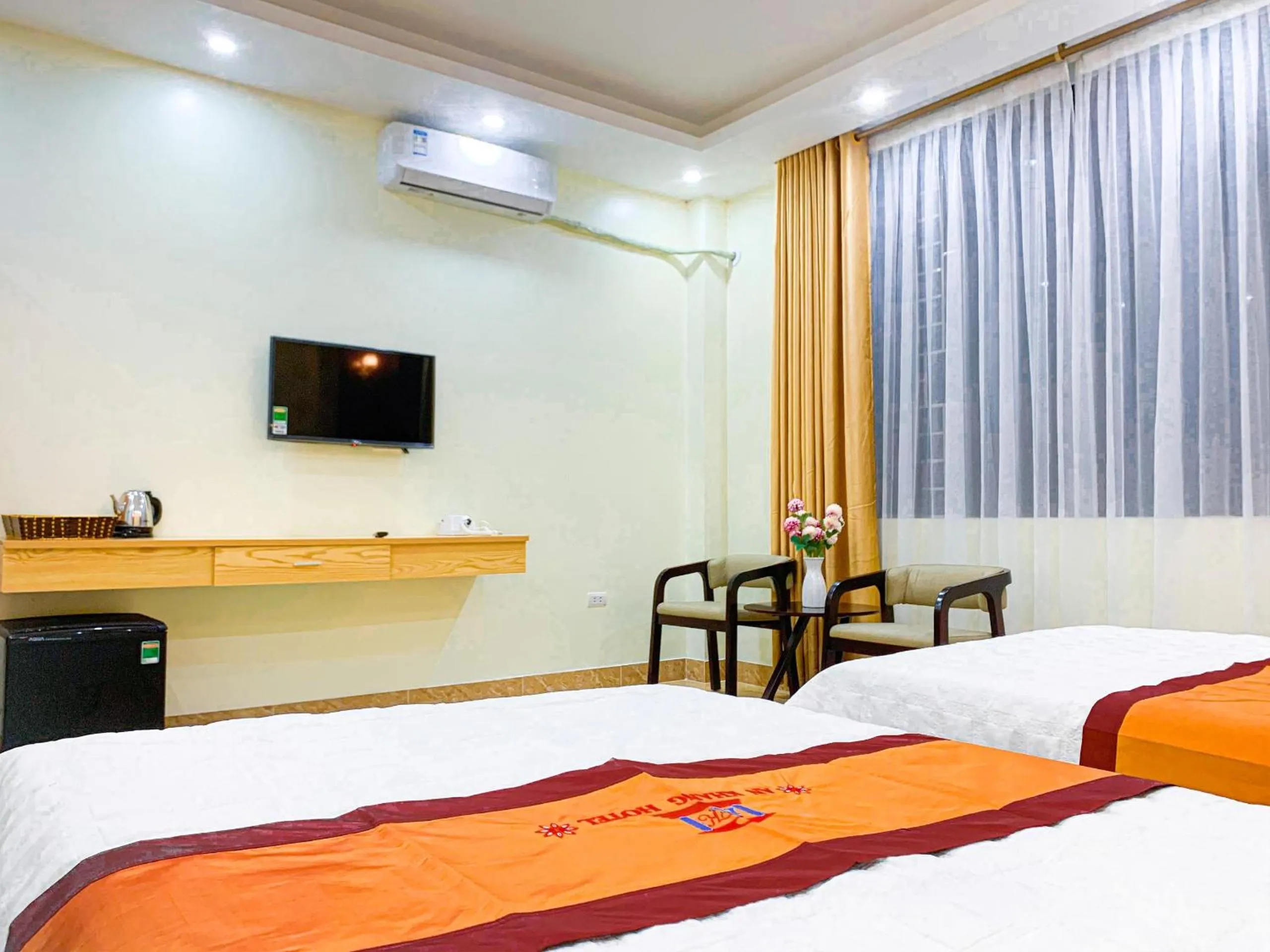 Bedroom, Bed in An Khang Hotel